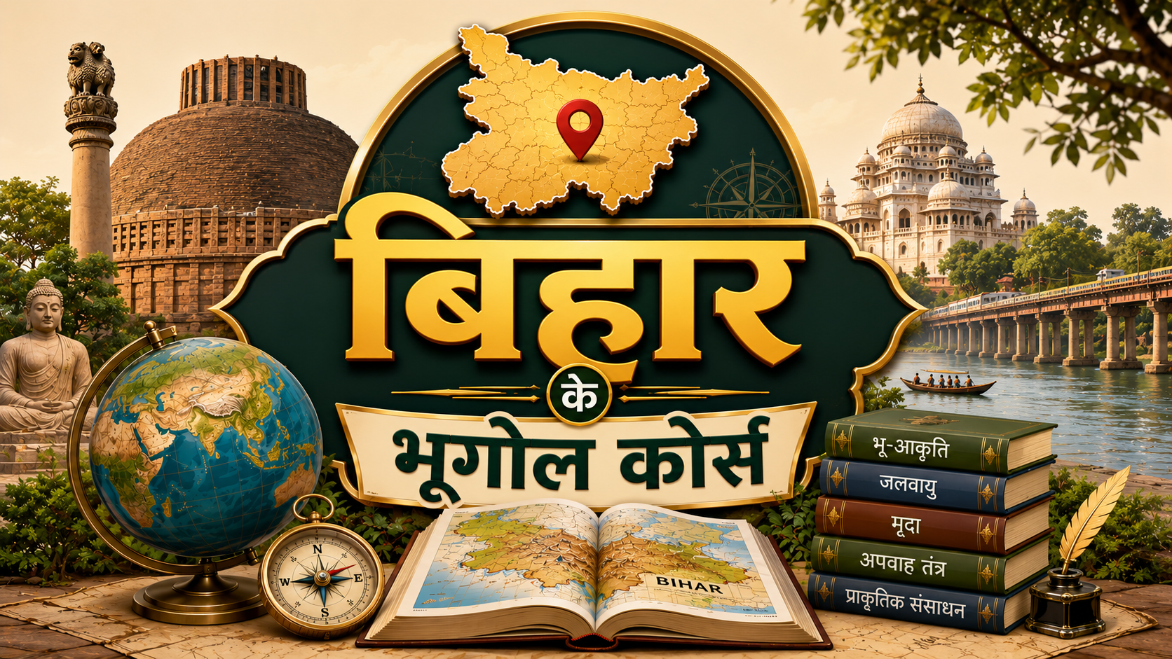 बिहार के भूगोल कोर्स 