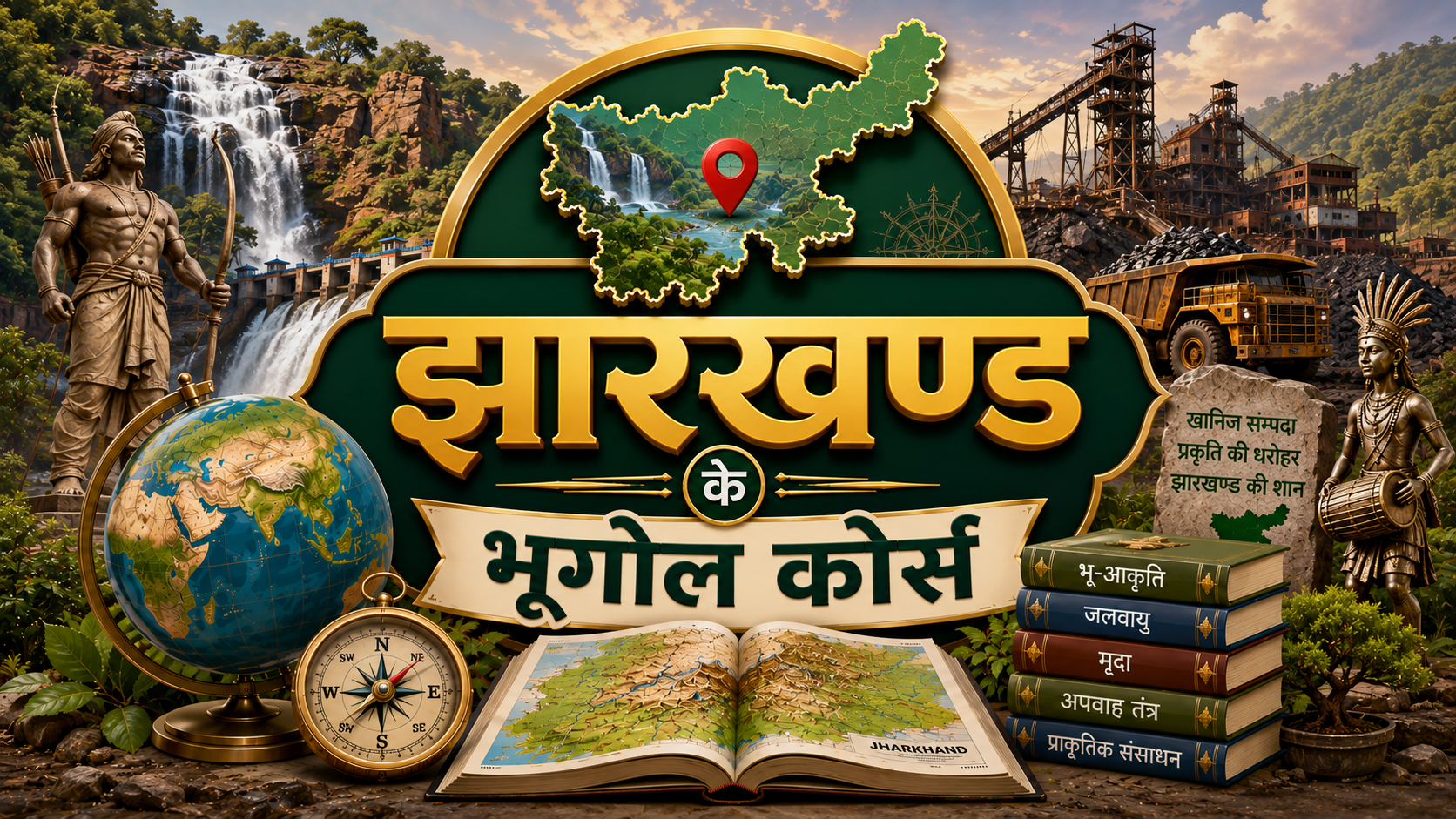झारखण्‍ड के भूगोल कोर्स 