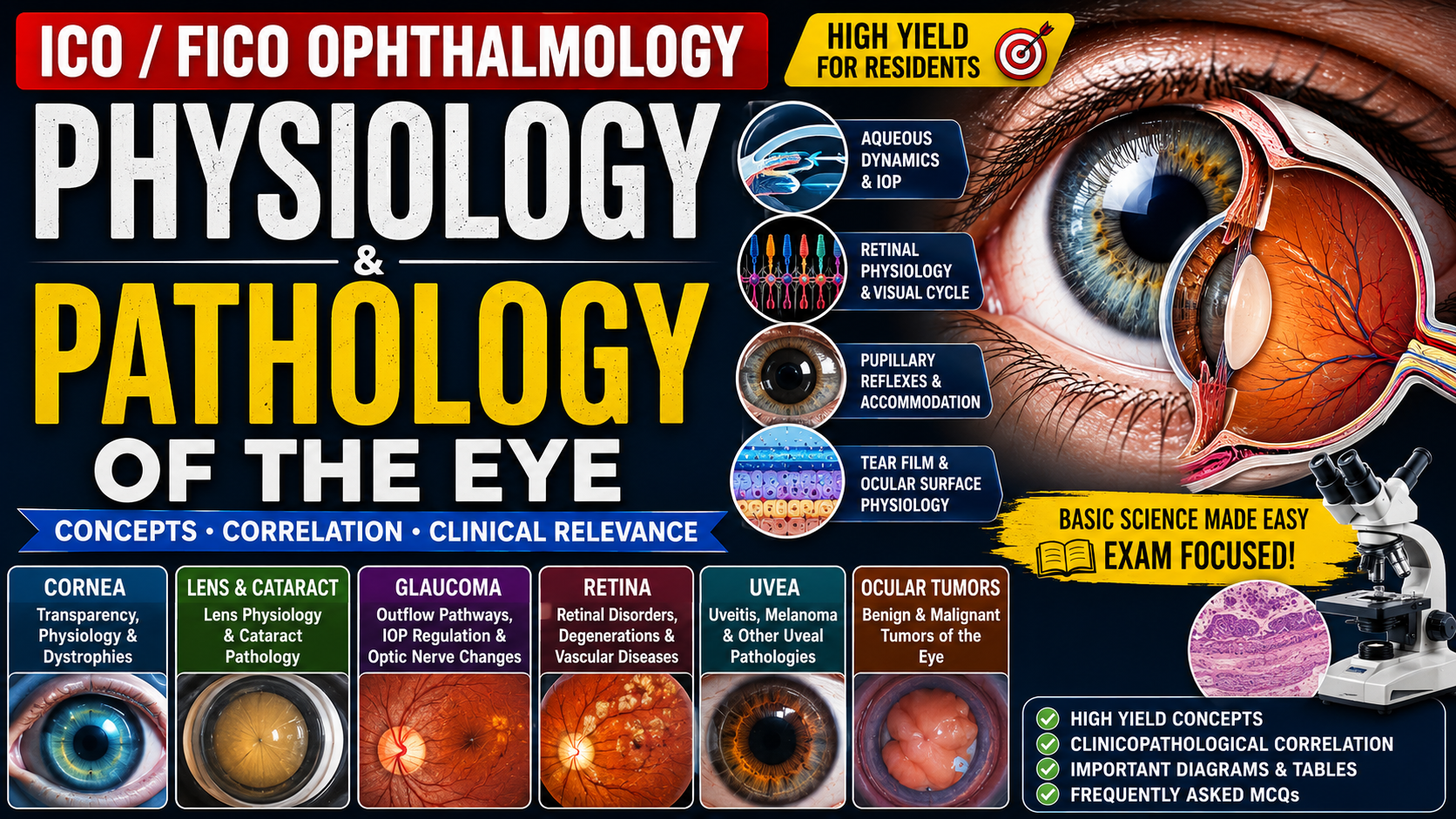 PHYSIOLOGY AND PATHOLOGY OF EYE