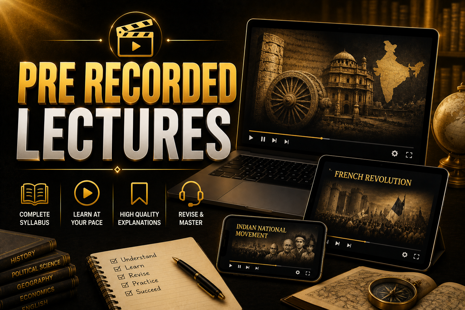 PRE RECORDED LECTURES