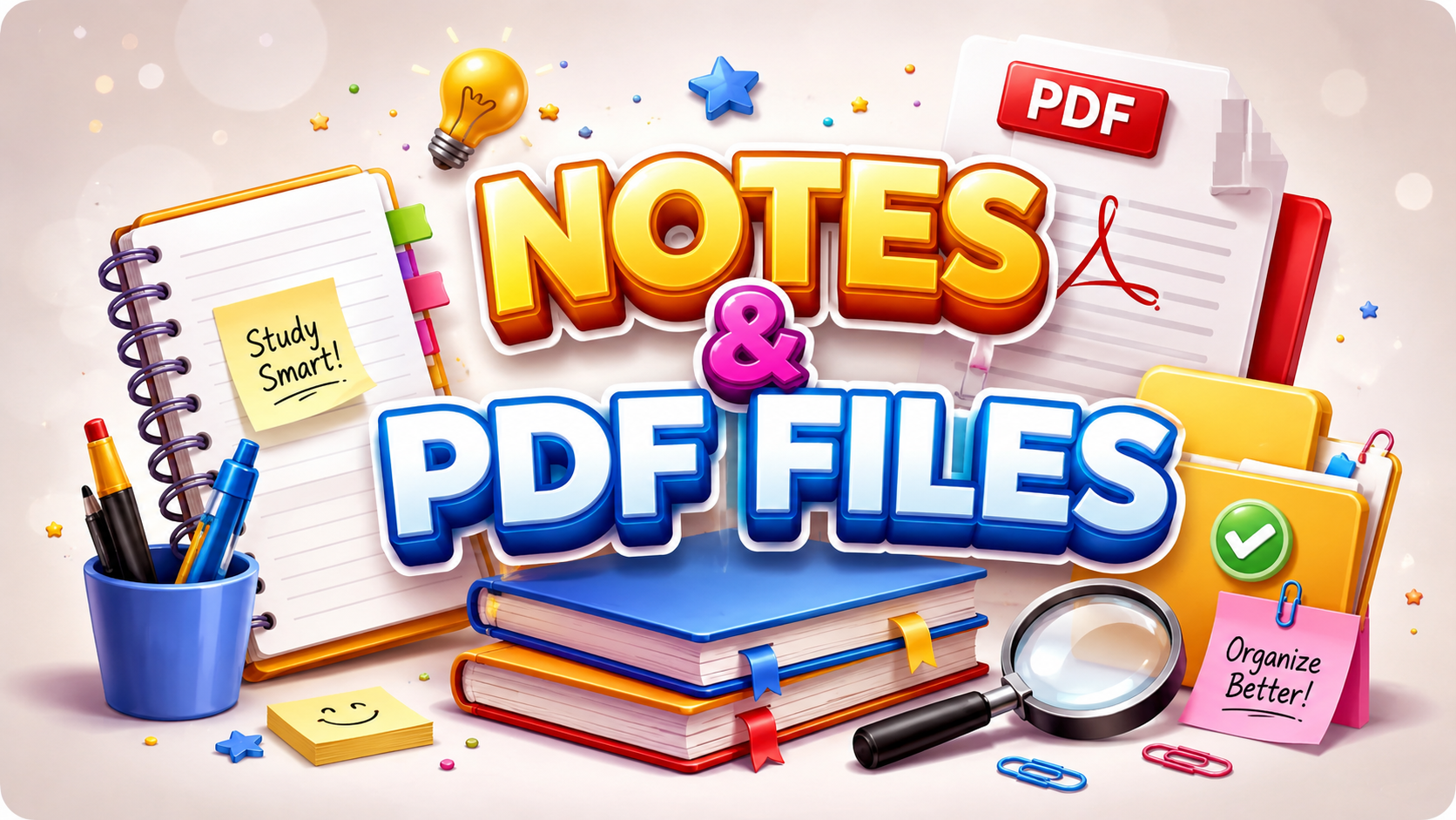 Notes & PDF Files