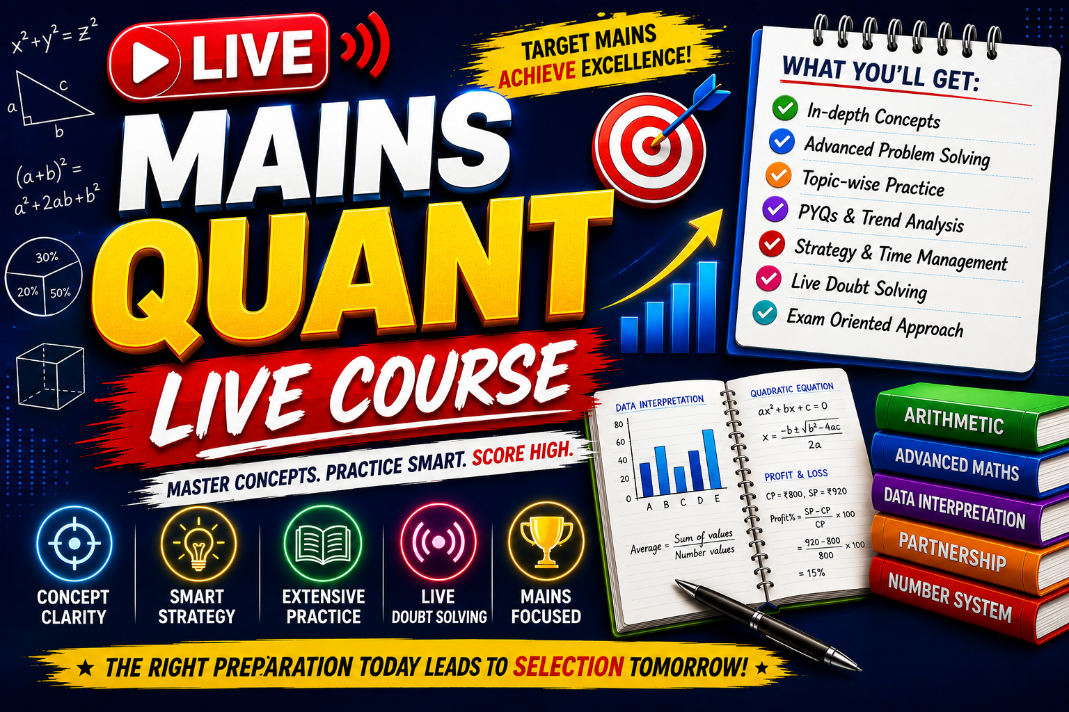 Mains Quant Live Course 