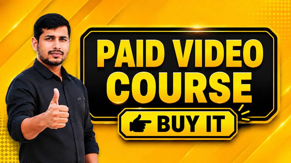 Paid Video Course