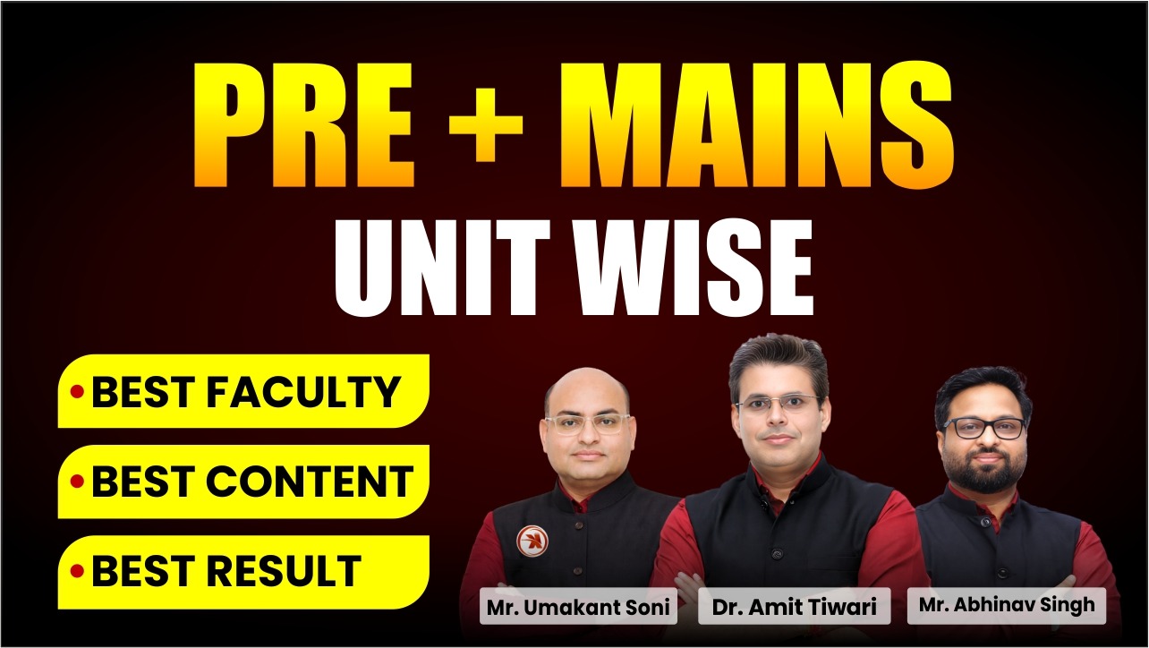  PRE + MAINS UNIT WISE 
