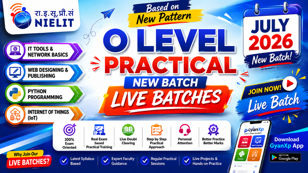 O LEVEL PRACTICAL BATCHES