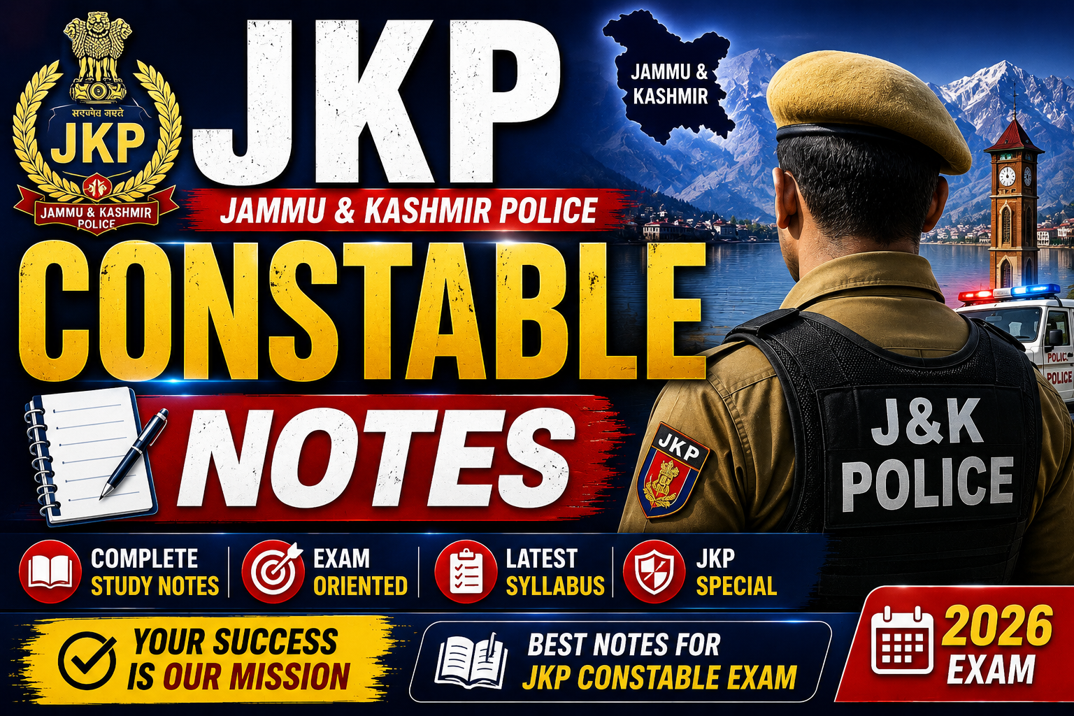 J&K gk notes