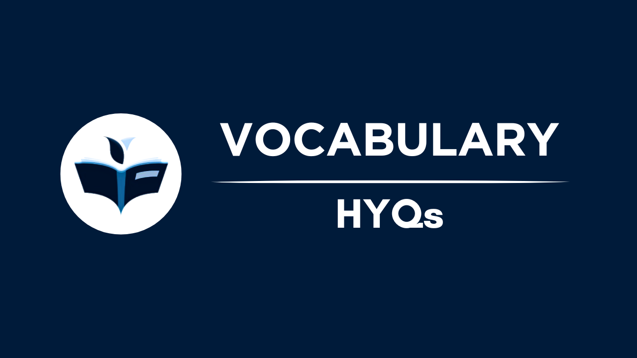 Vocabulary