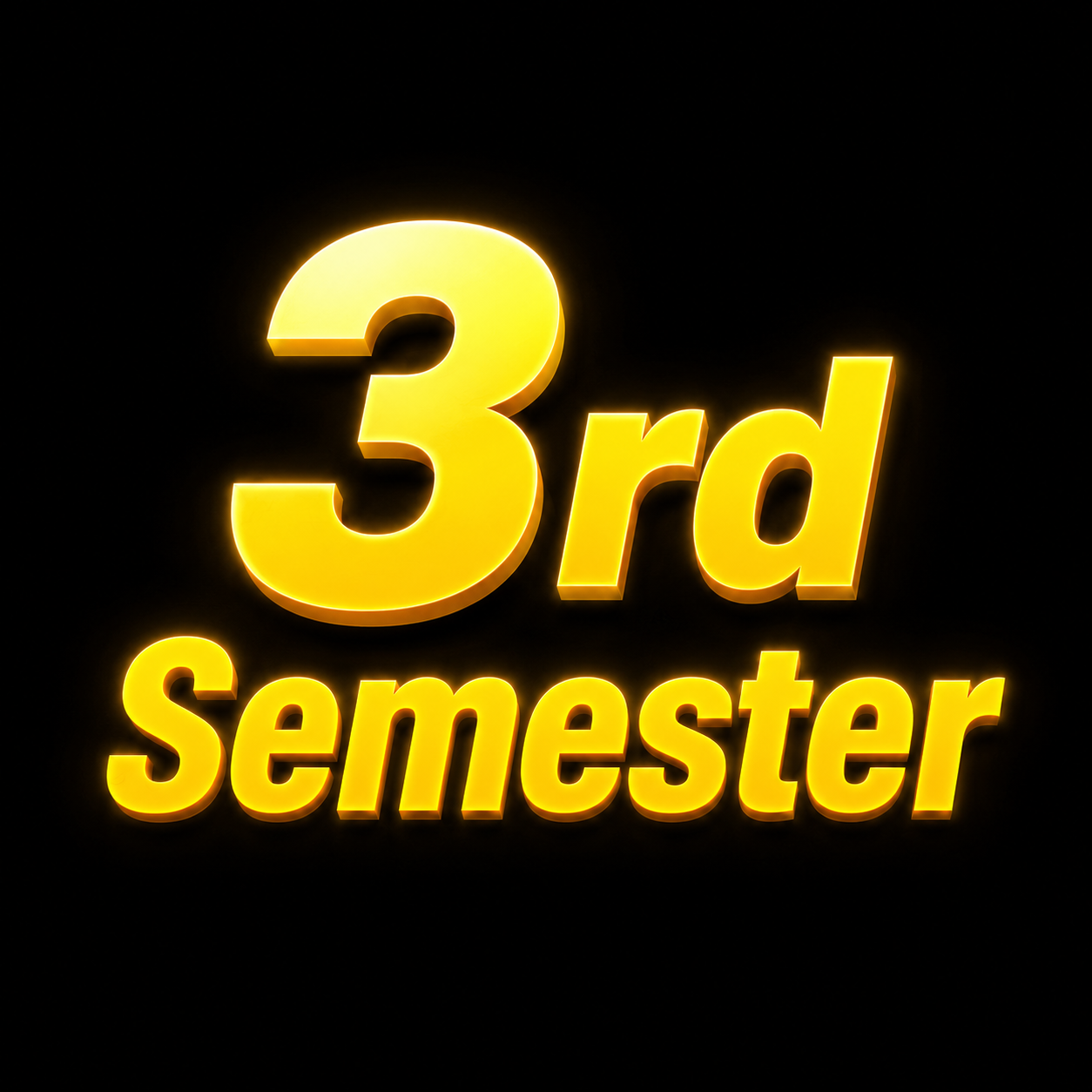 3rd Semester