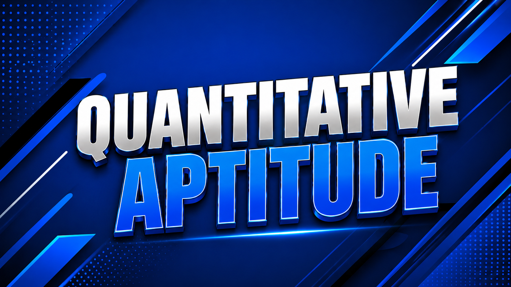 Quantitative Aptitude