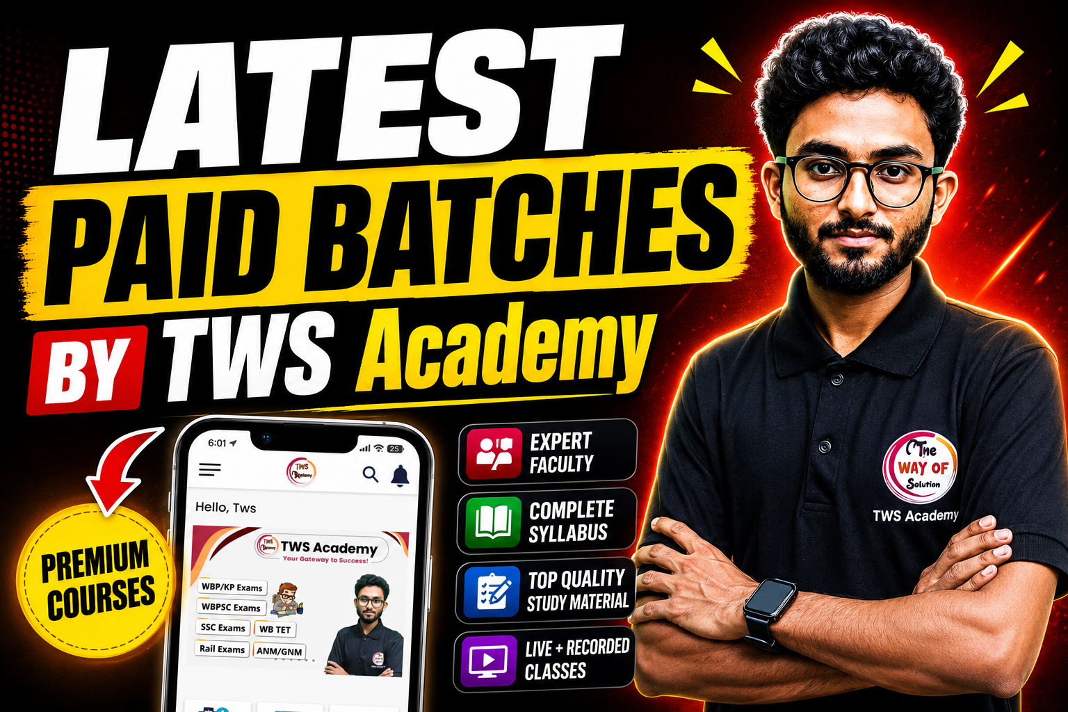 LATEST PAID BATCHES BY TWS Academy