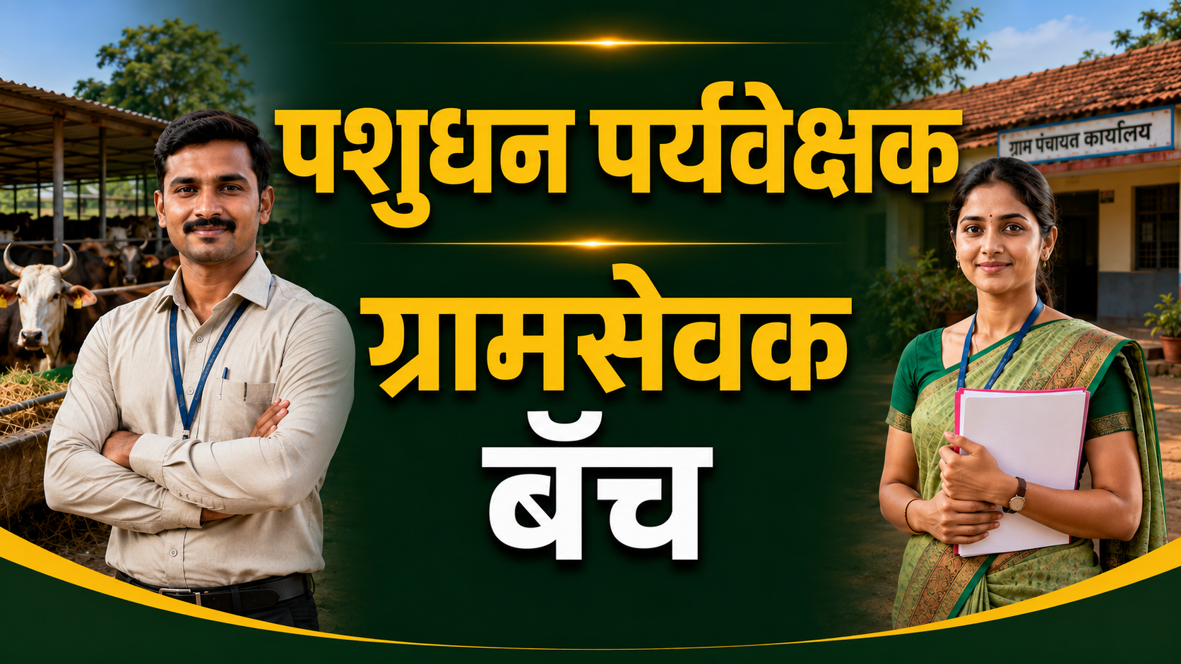 पशुधन पर्यवेक्षक, ग्रामसेवक 