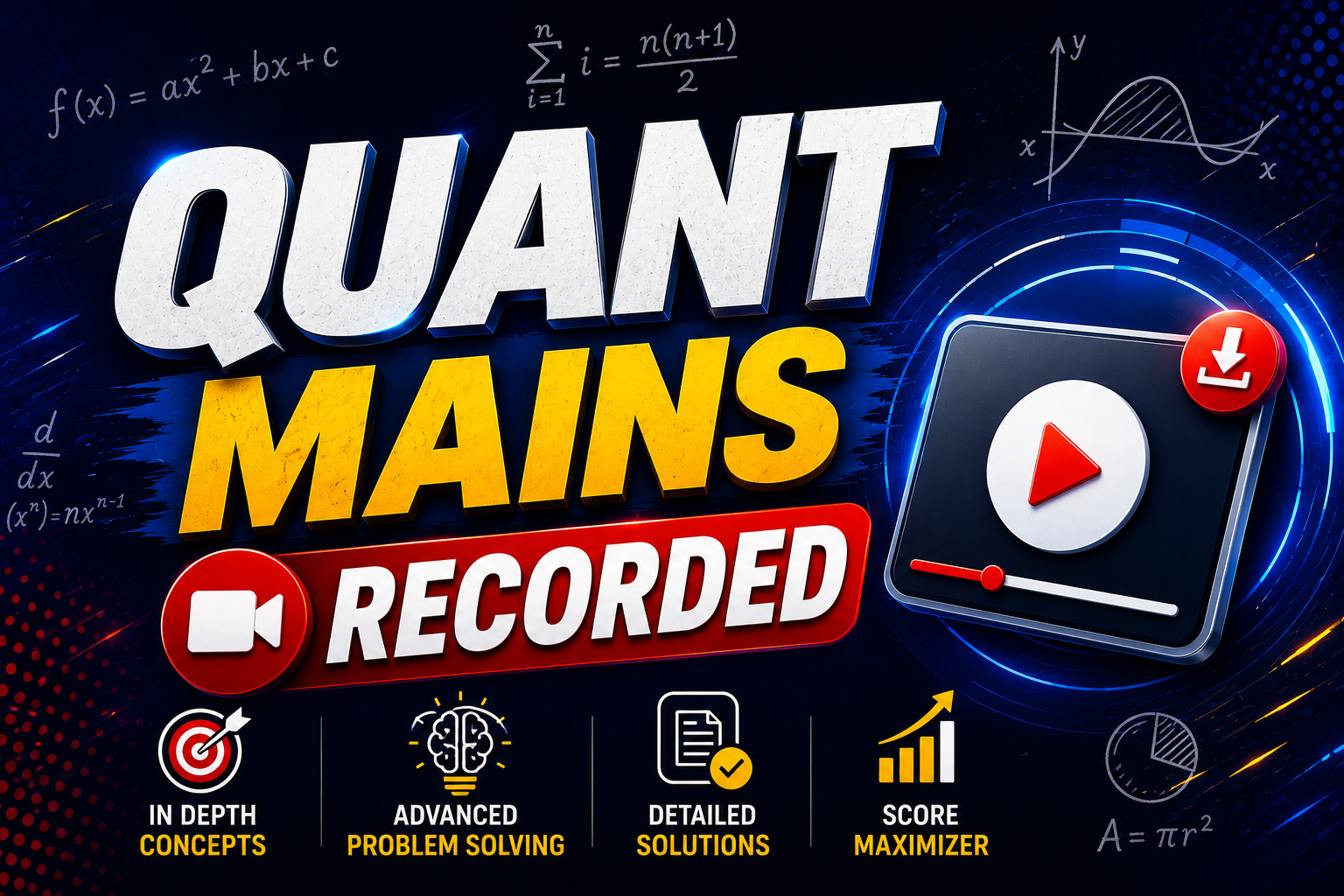 Mains Recorded Course 