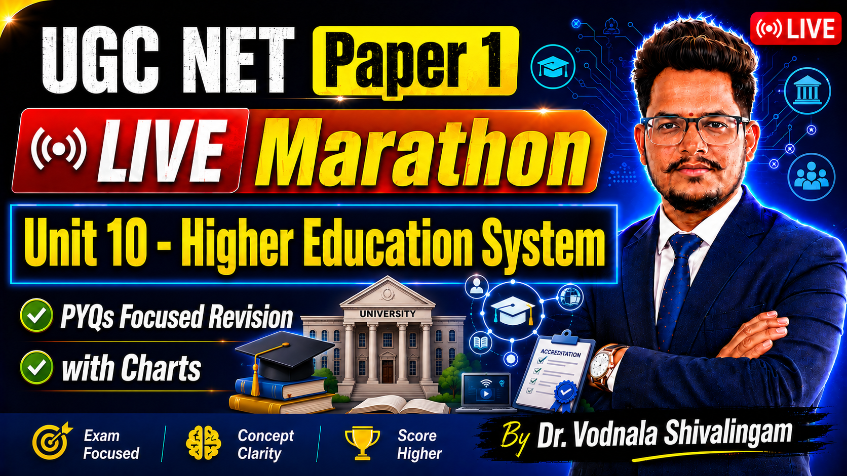Marathon 7 - Higher Education LIVE Revision