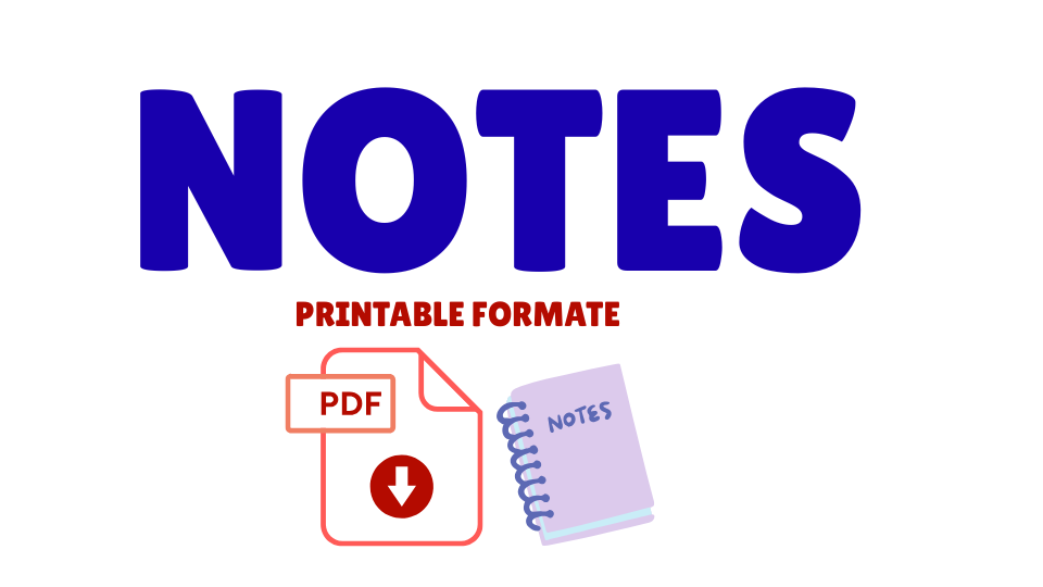 PART -A NOTES