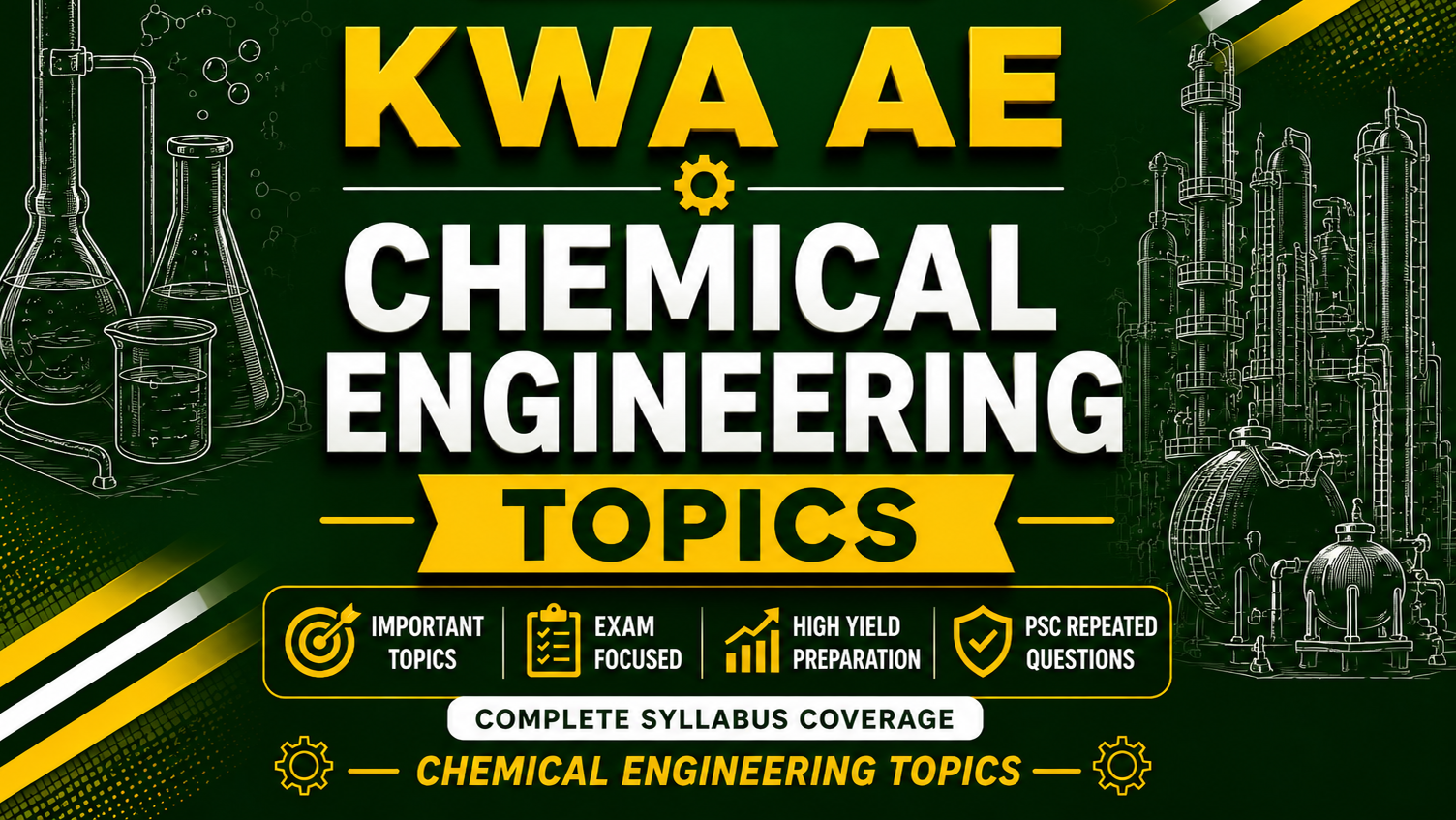 CHEMICAL ENGG TOPICS