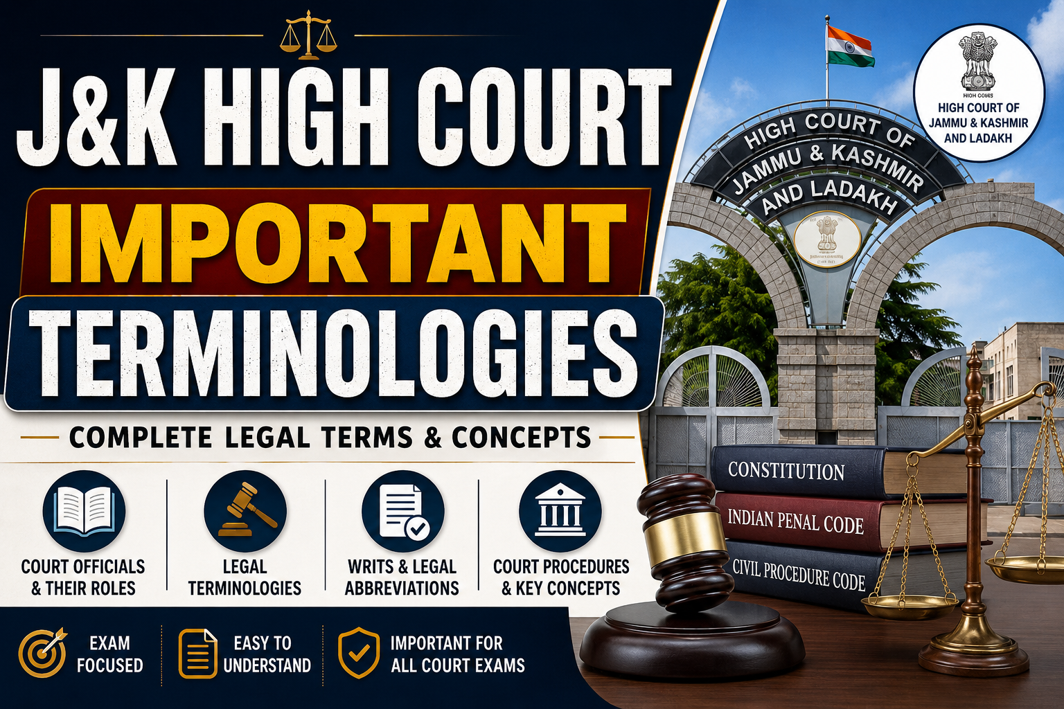 J_K_HIGHCOURT_IMPORTANT_TERMINOLOGIES