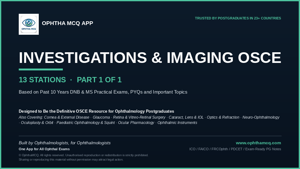 Investigations & Imaging OSCE