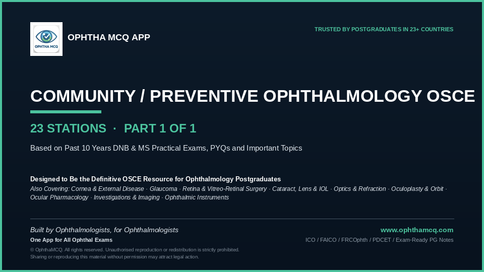Community Preventive OSCE