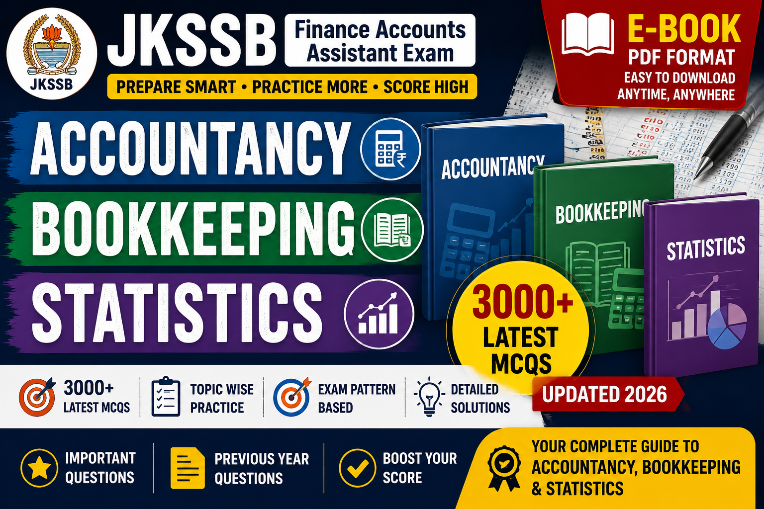Accountancy Book Keeping and Statistics