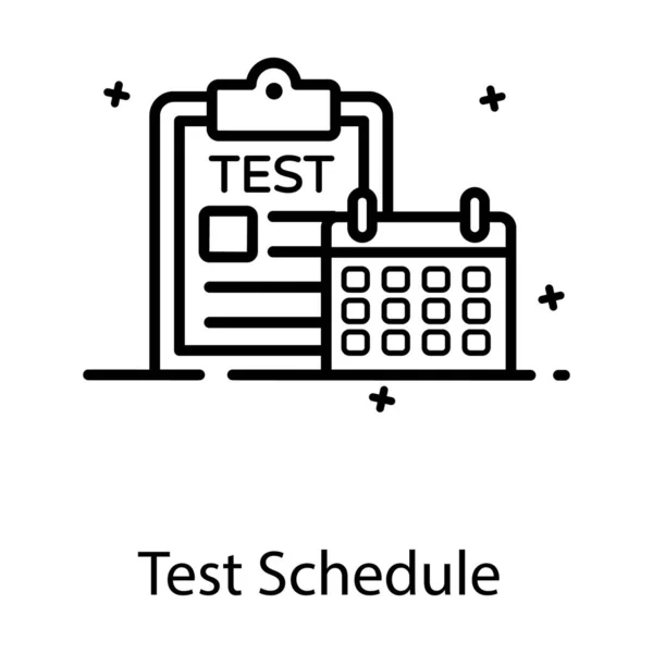 Test Schedule