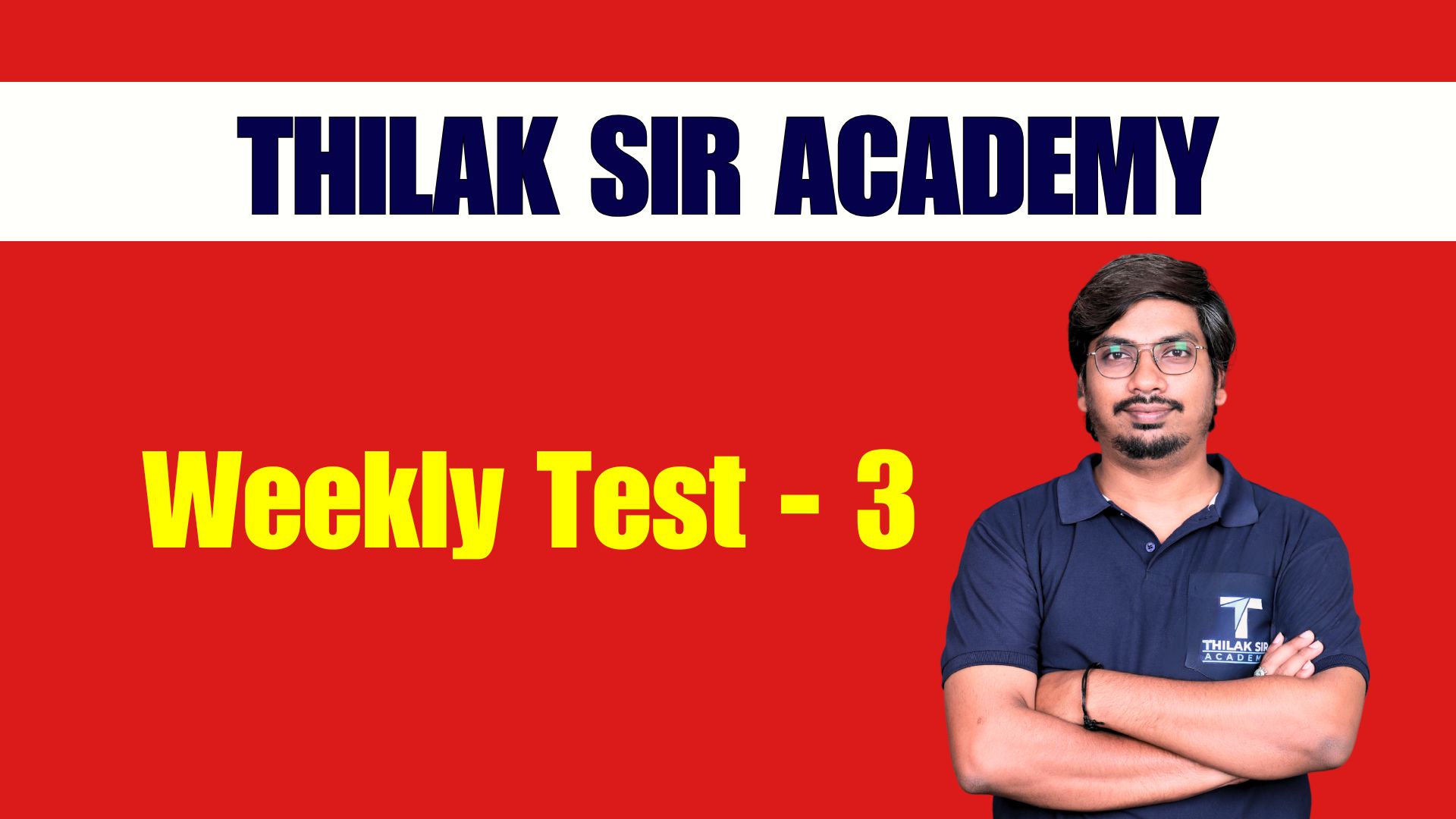 TSA Weekly Test - 3
