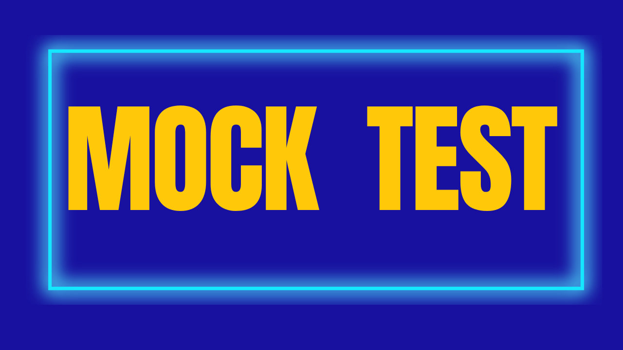 Mock Test