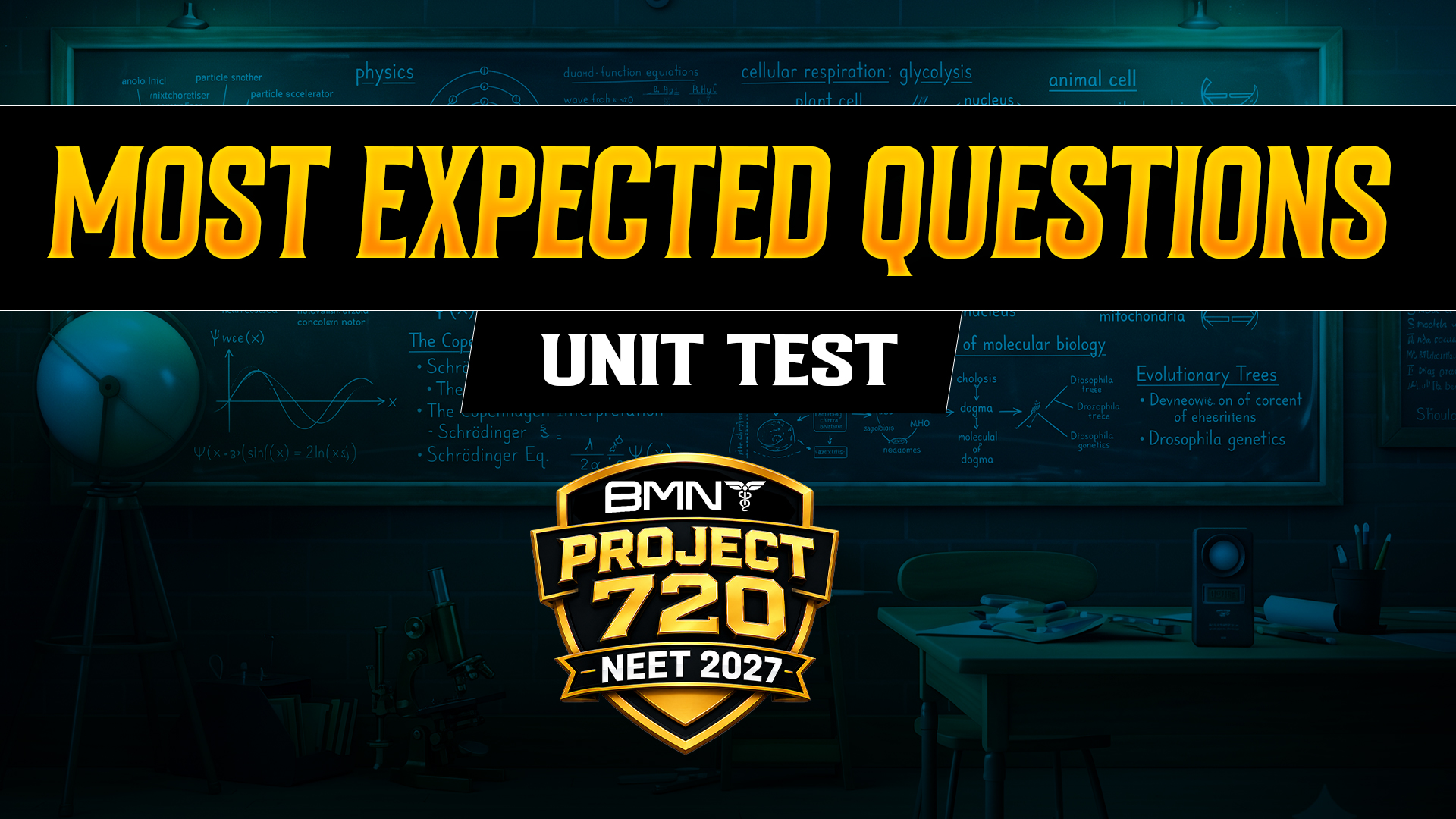MOST EXPECTED QUESTIONS [MEP] - UNIT TEST - PROJECT 720