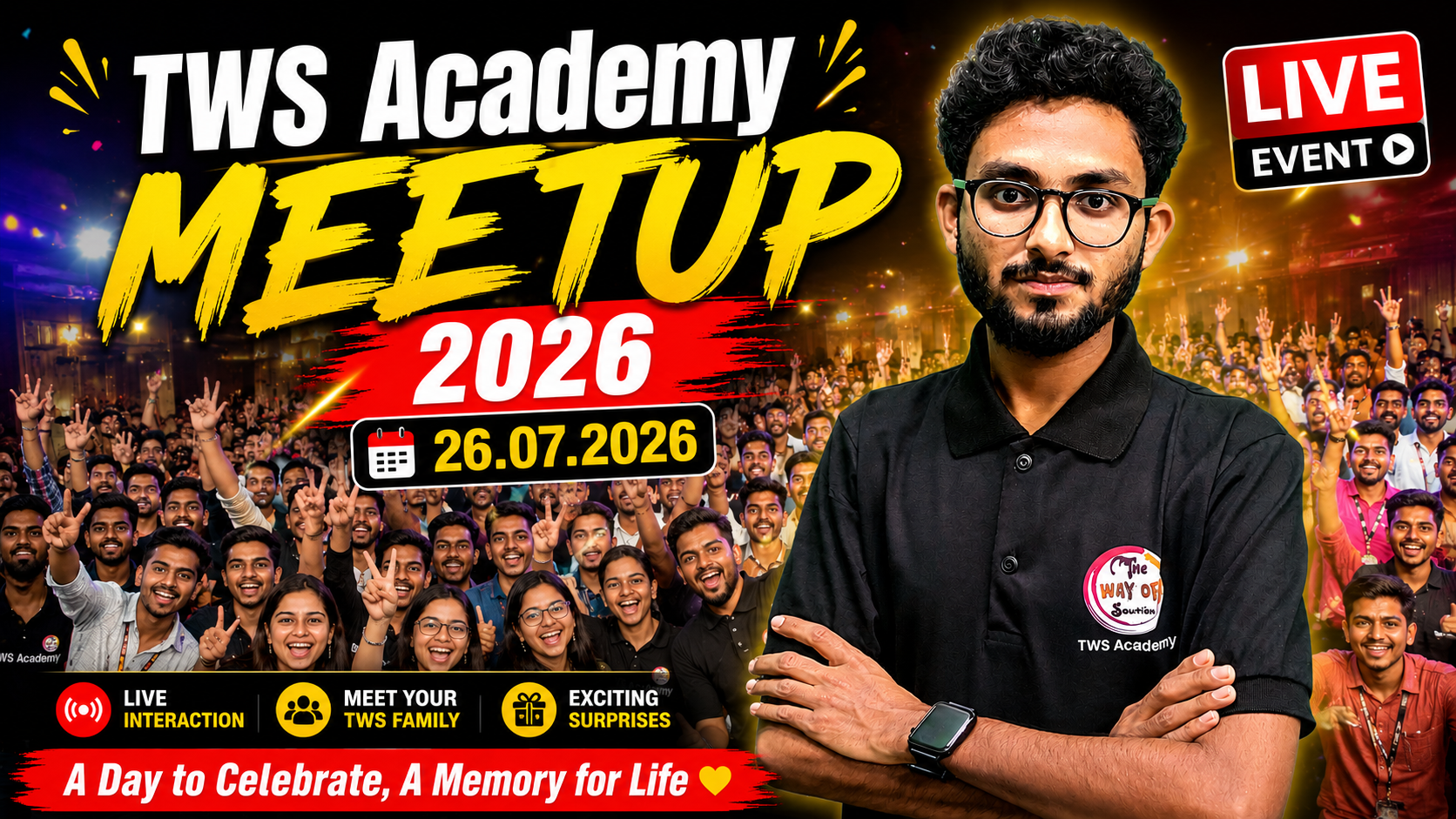 TWS MeetUp & 500K Celebration 🔥