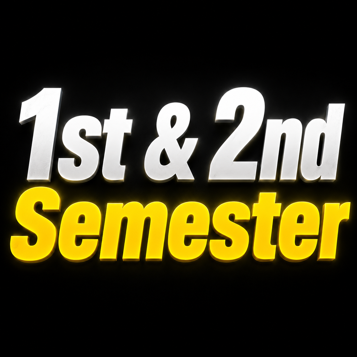 1st Semester