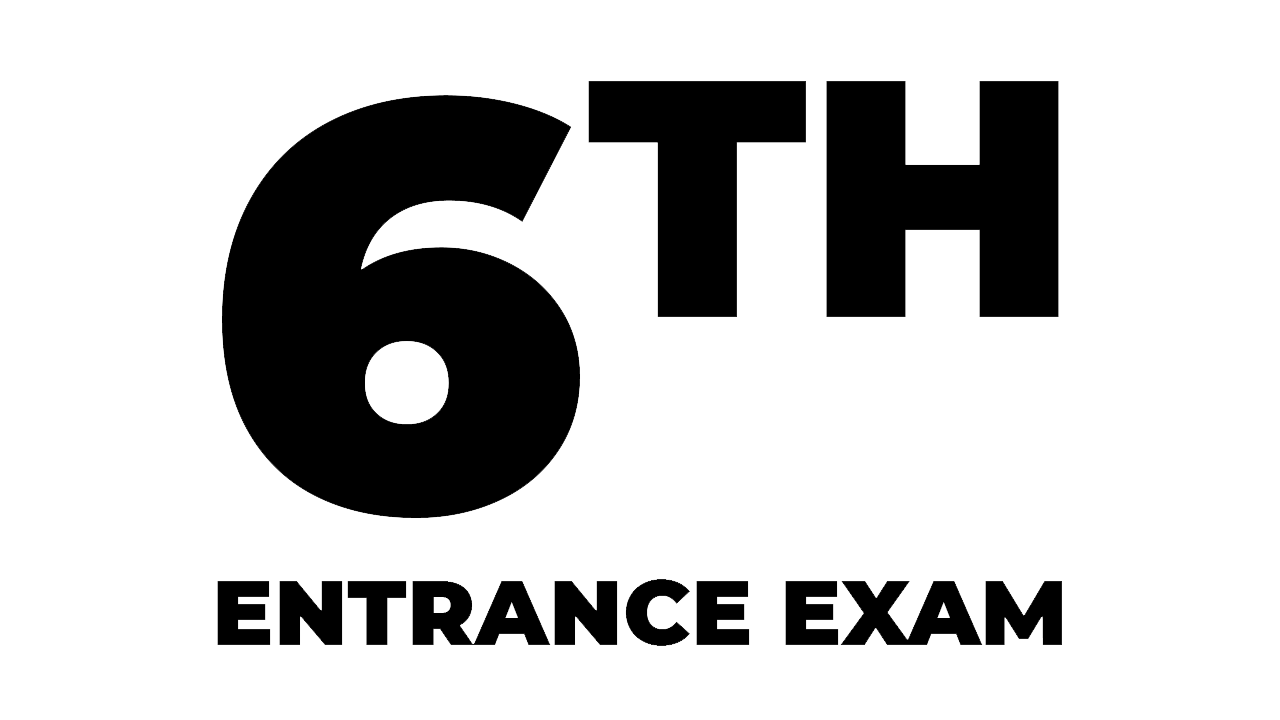 6th Entrance Exam