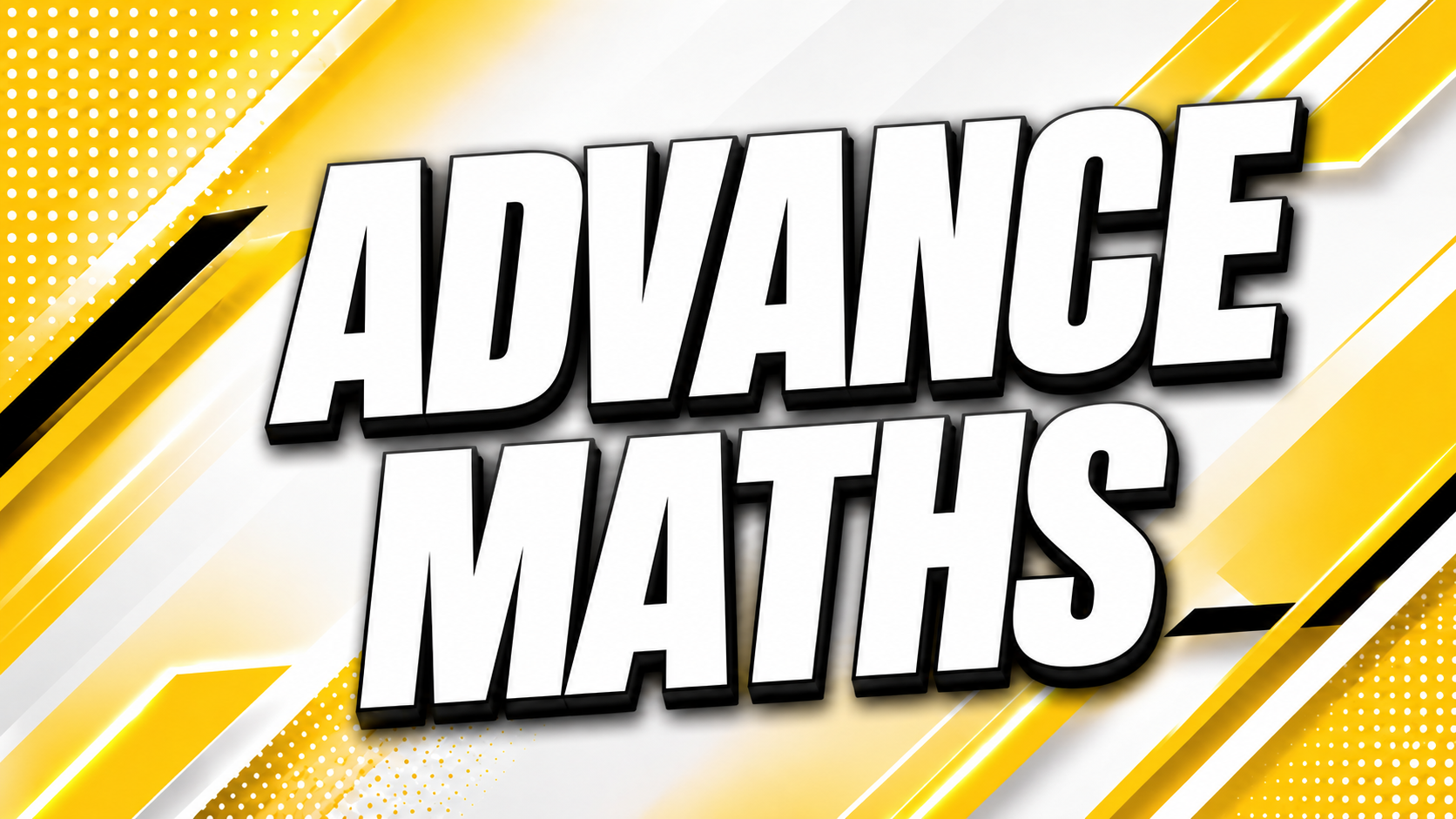 Advanced Maths
