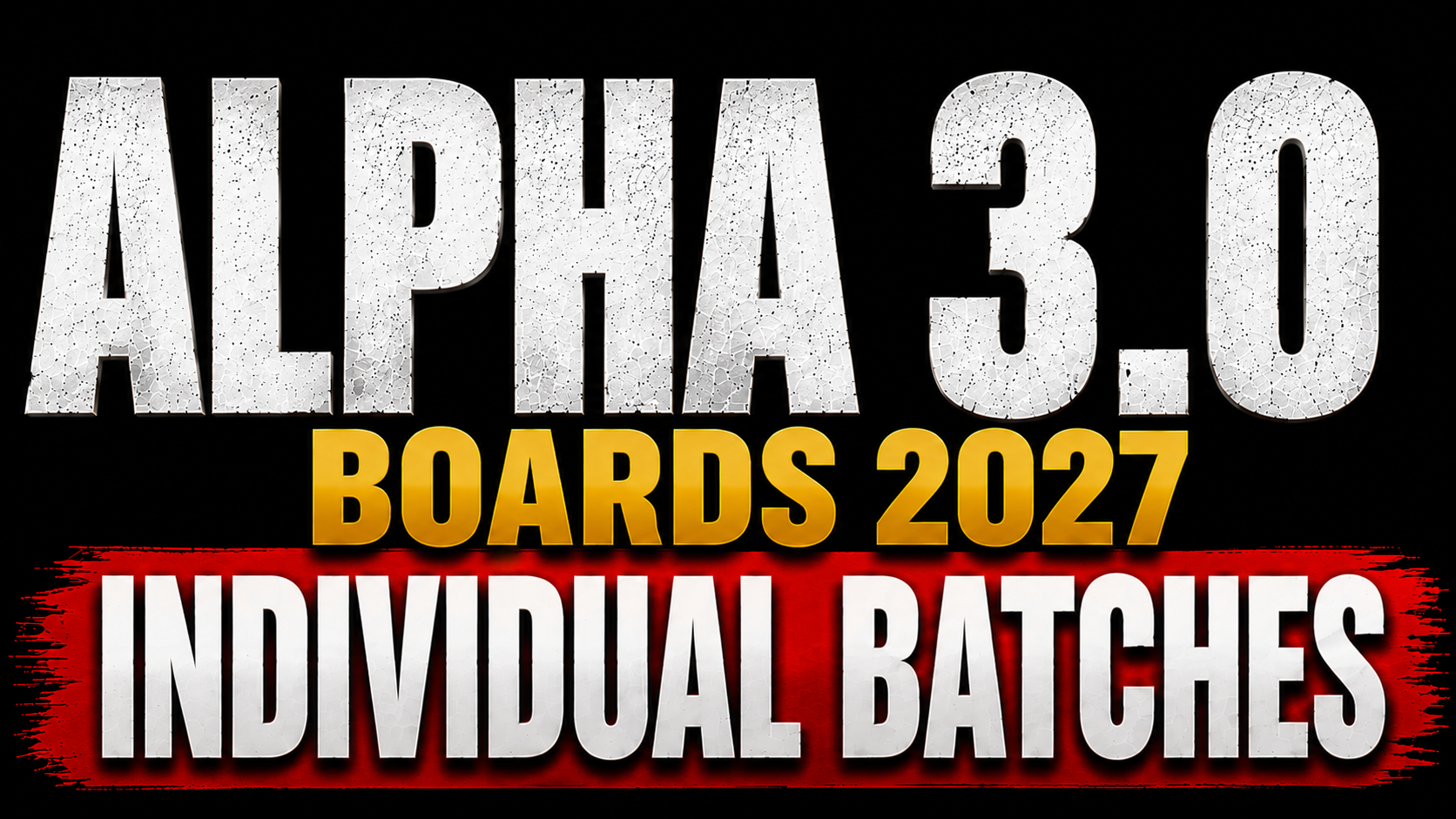 Individual Batches