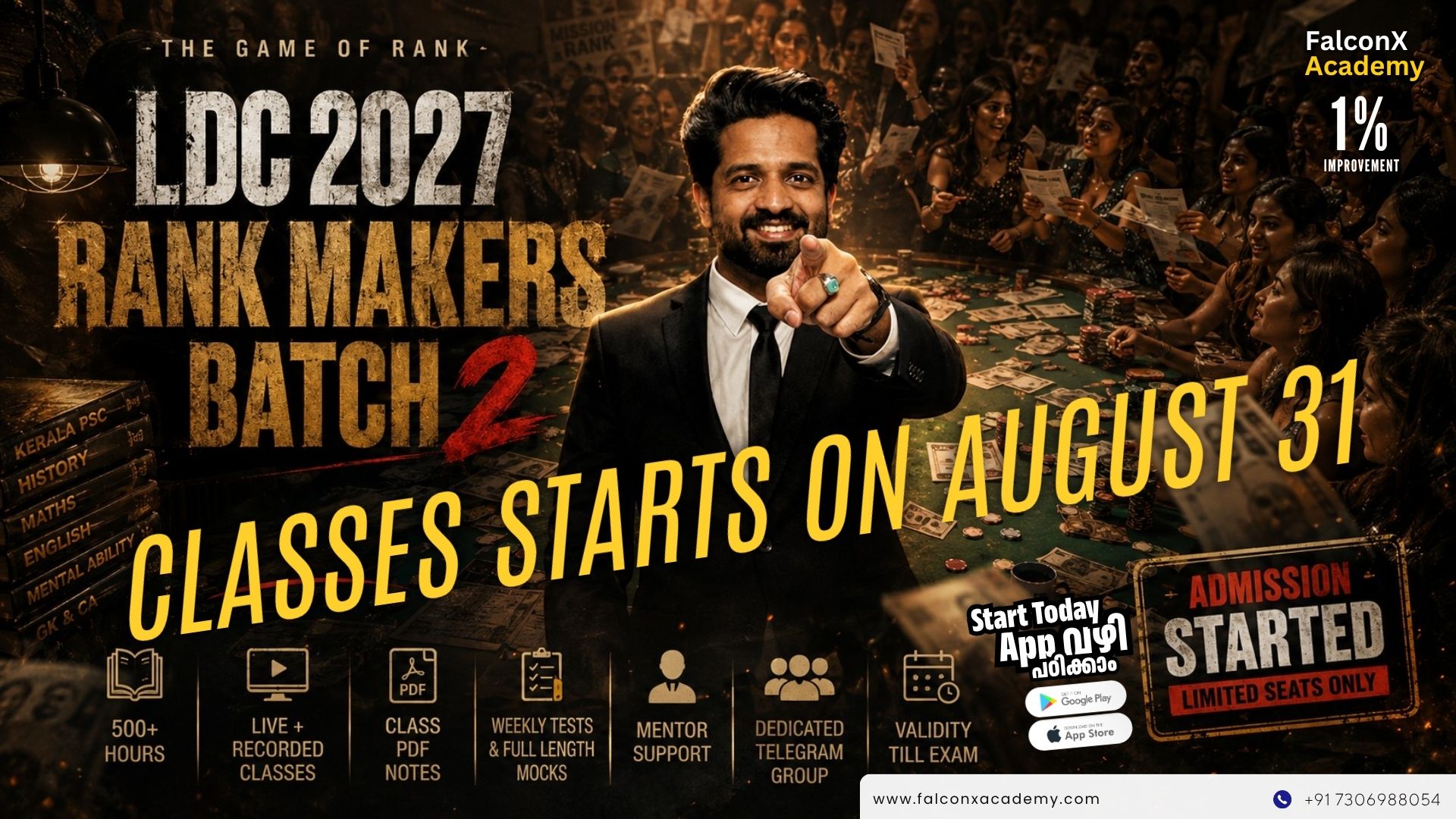 CLASSES STARTS ON .......CLICK ME