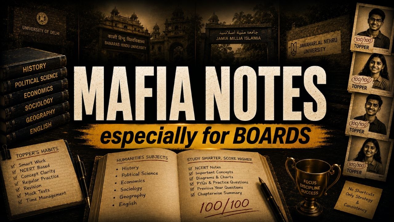 MAFIA NOTES (for Boards)
