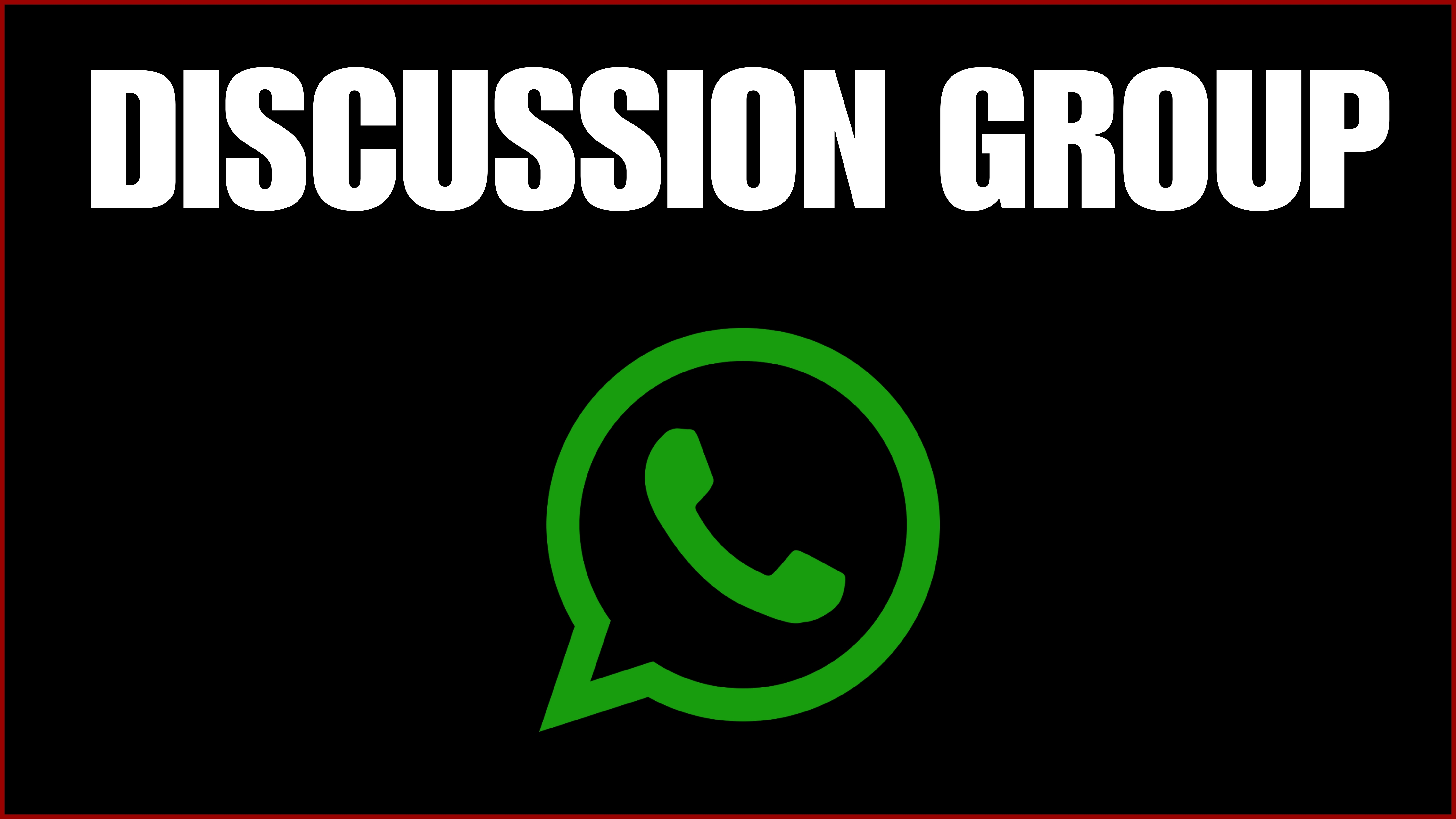 Whatsapp Discussion Group