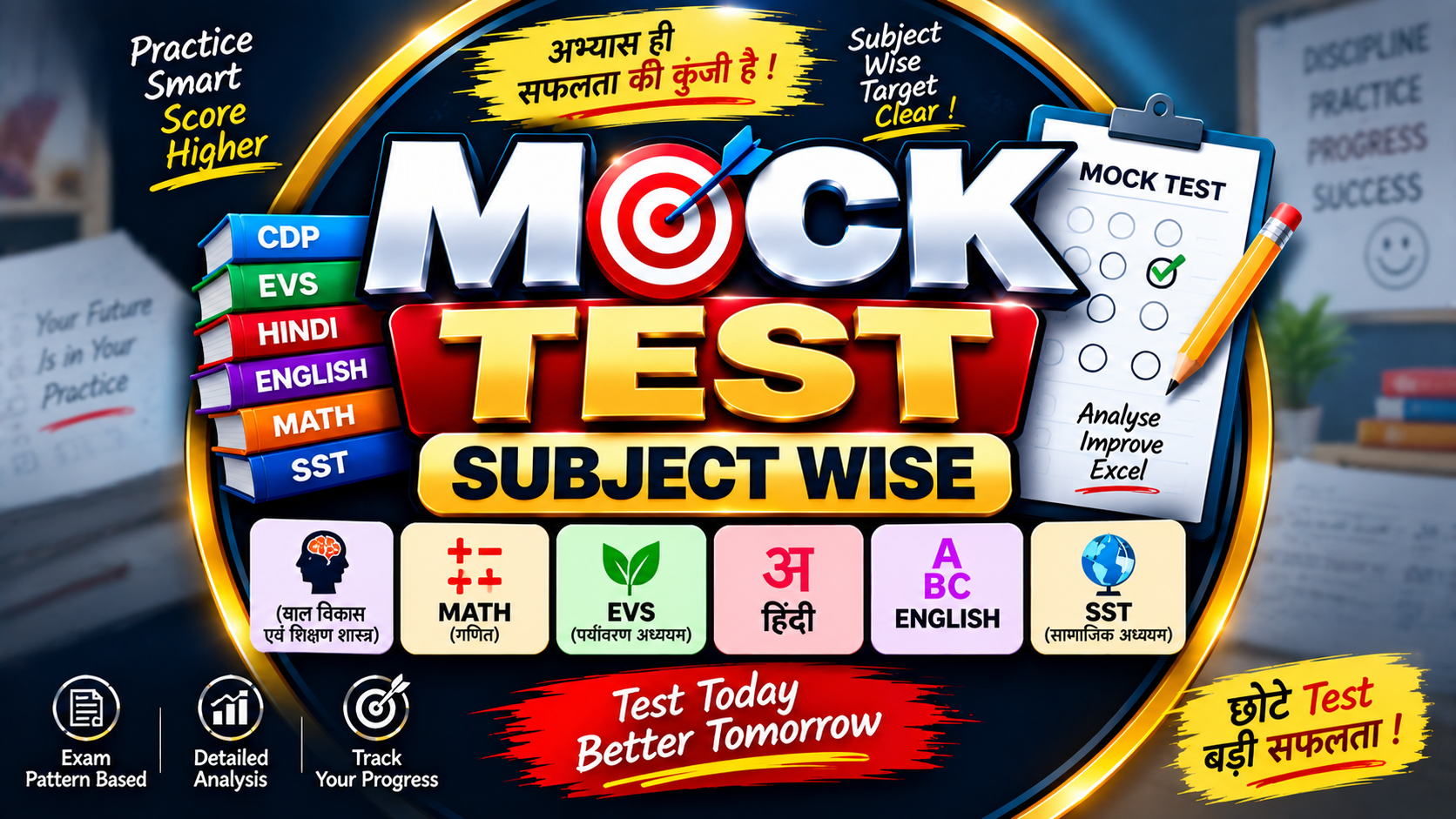 MOCK TEST SUBJECT WISE