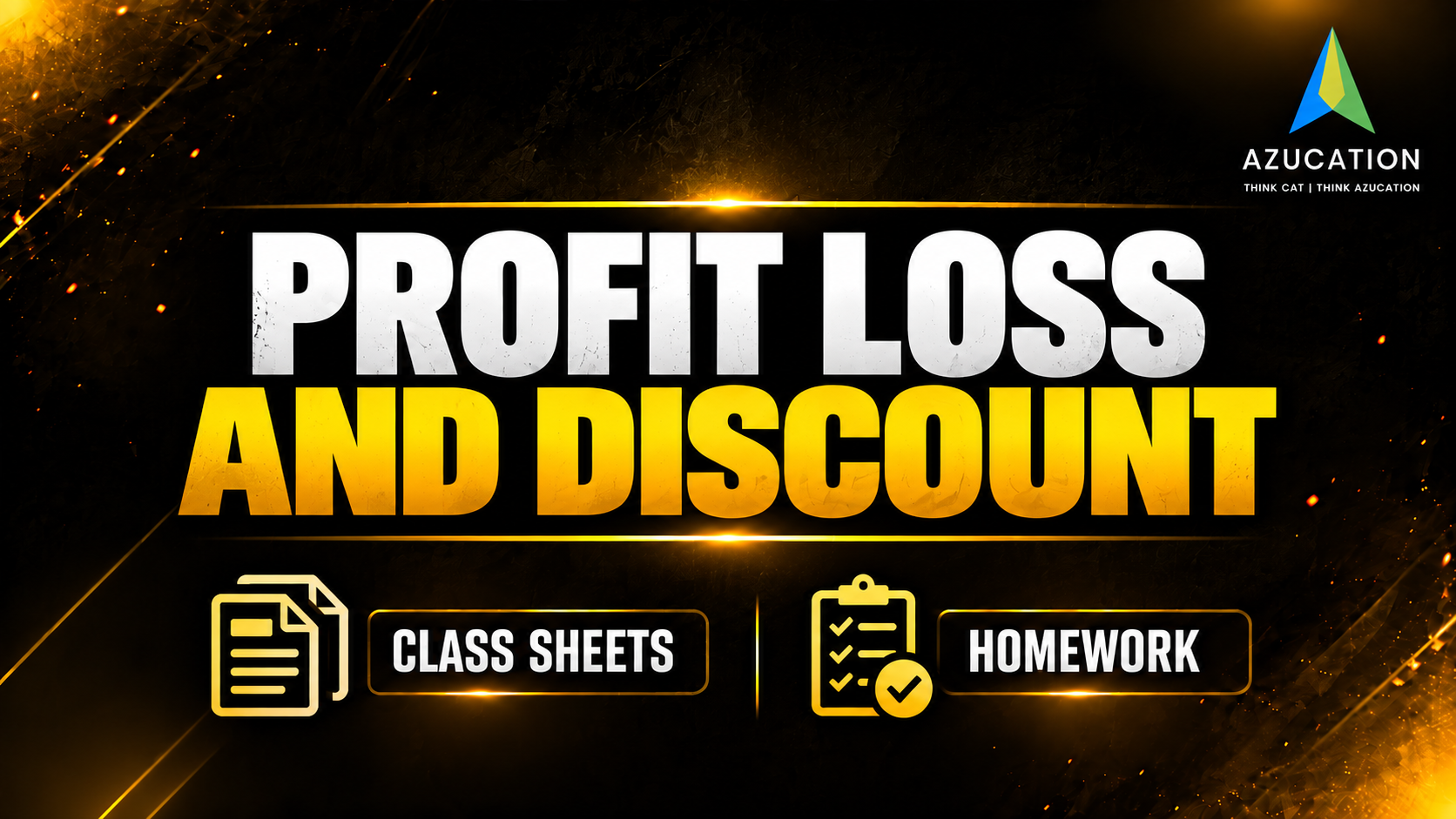 PROFIT LOSS & DISCOUNT