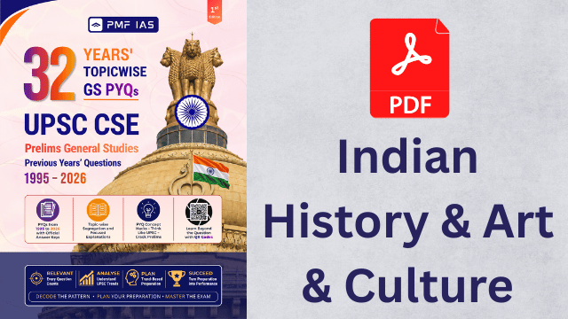 [PYQs PDF] Indian History and Art and Culture