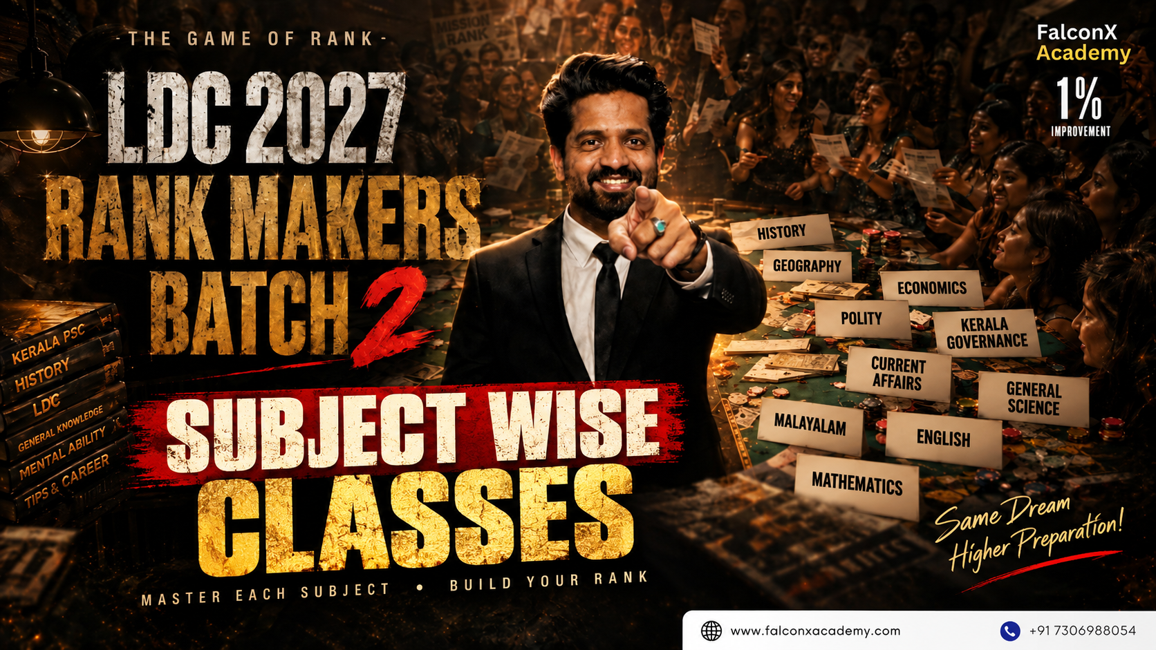 SUBJECT WISE CLASSES