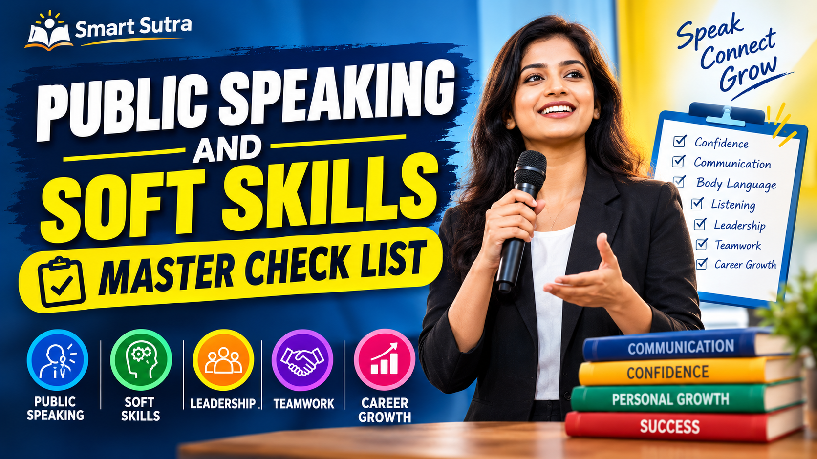 Smart Sutra Public Speaking and Soft skills master check list
