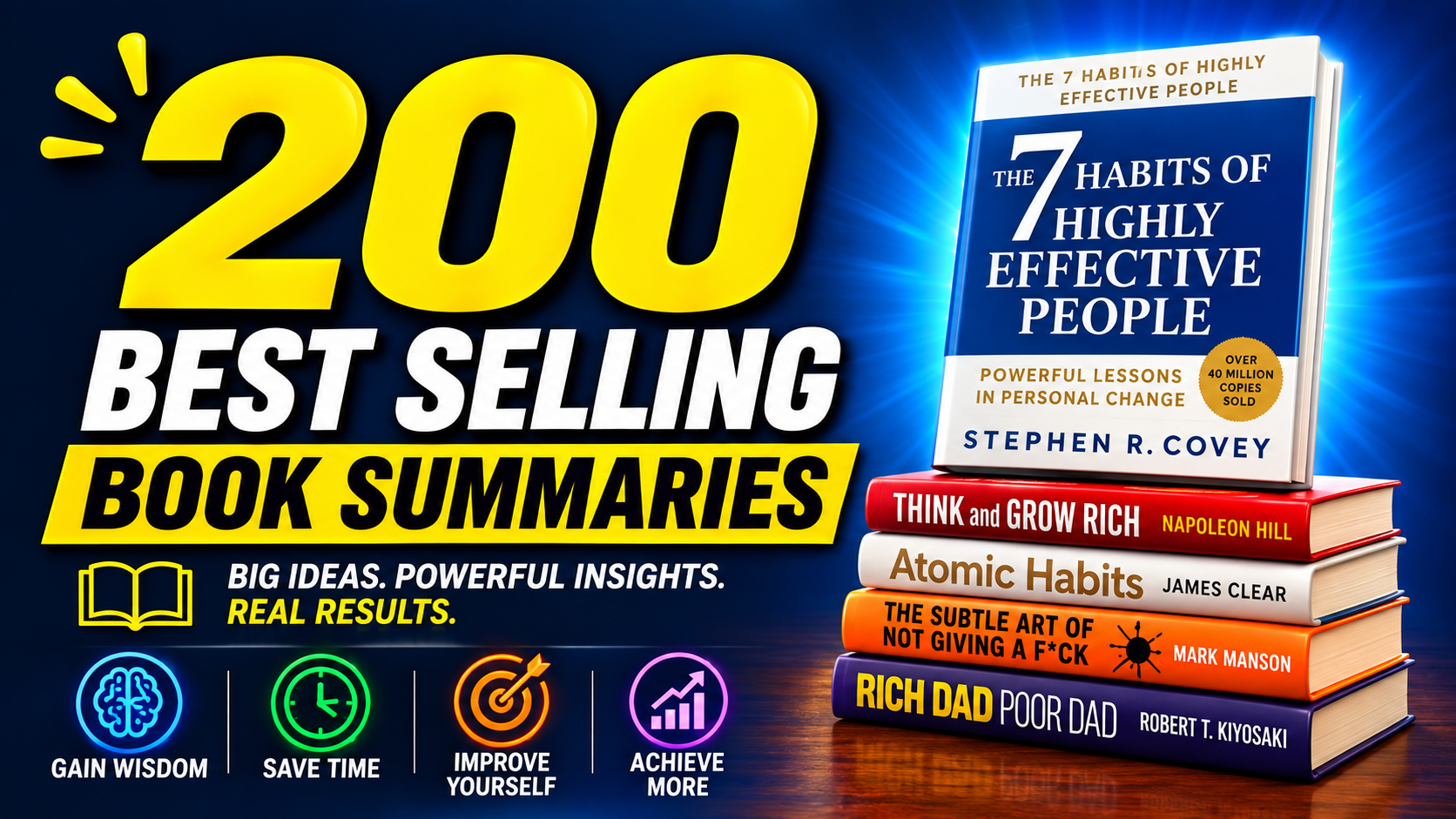 200 Best- Selling Book Summaries