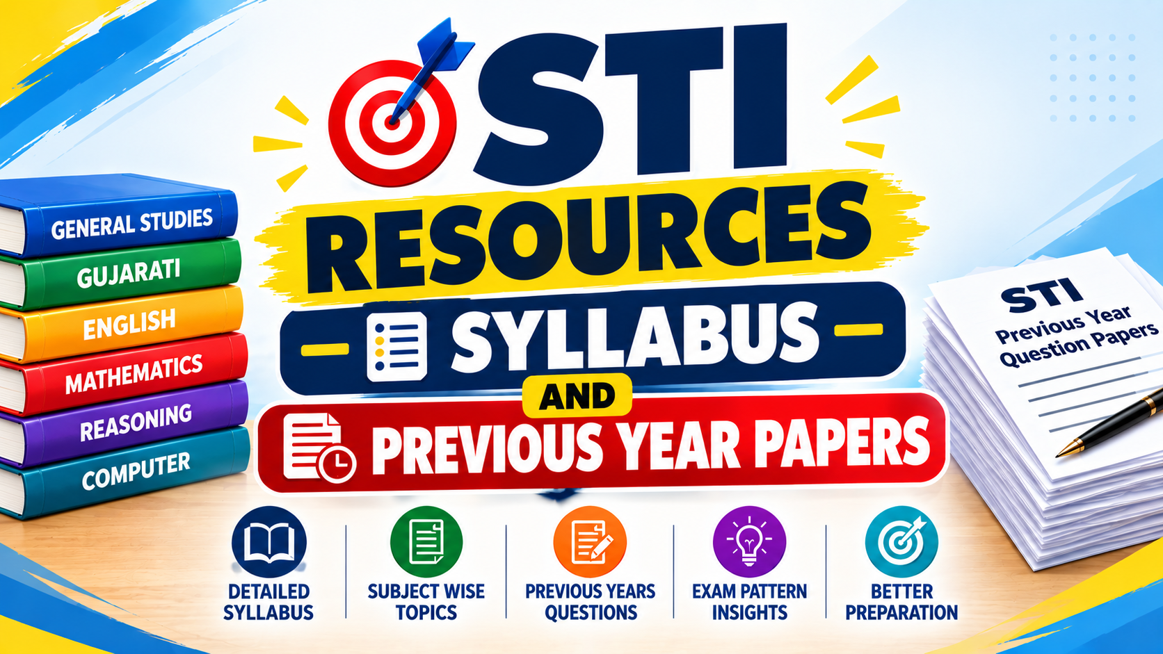🎯 STI RESOURCES SYLLABUS AND PREVIOUS YEAR PAPERS