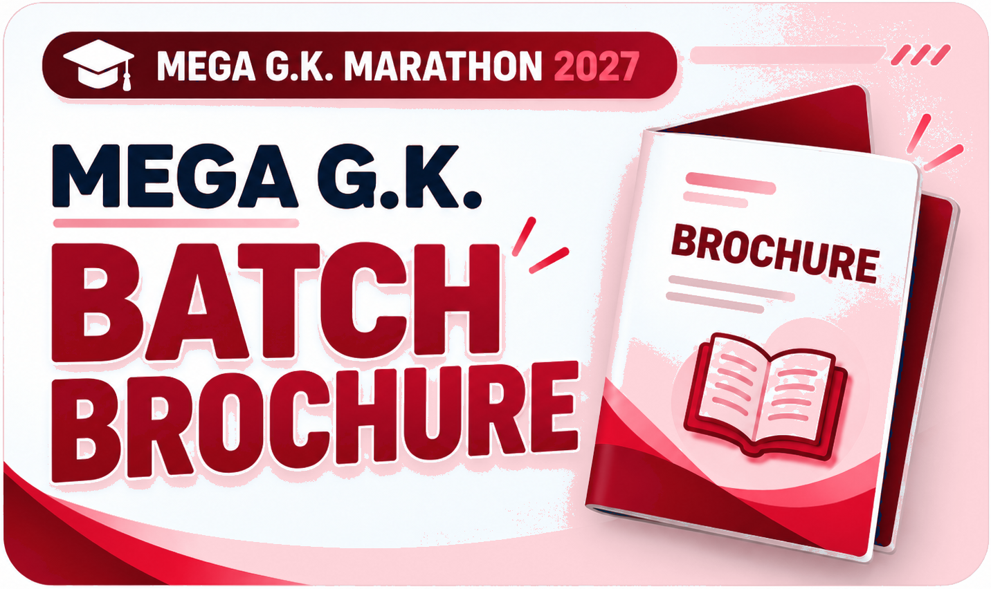 MEGA G.K. MARATHON BATCH BROCHURE