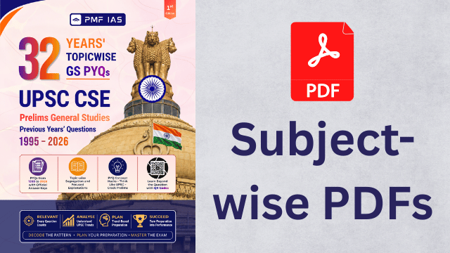 Subject-wise PDFs