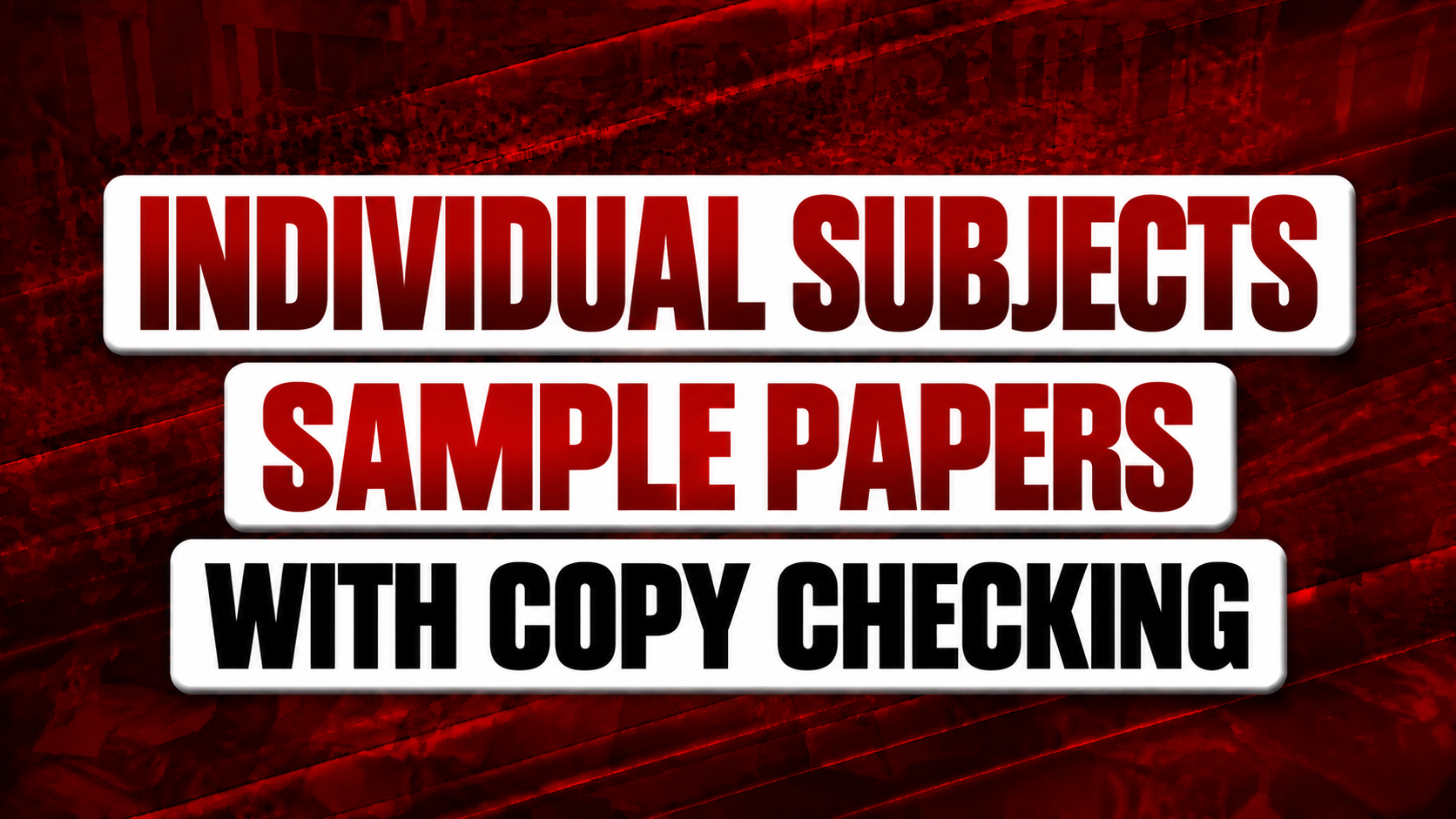 Individual Sample Papers