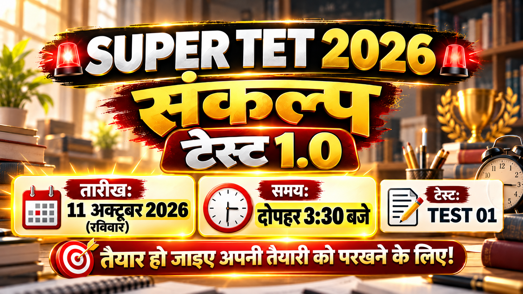 Supertet Sankalp Test