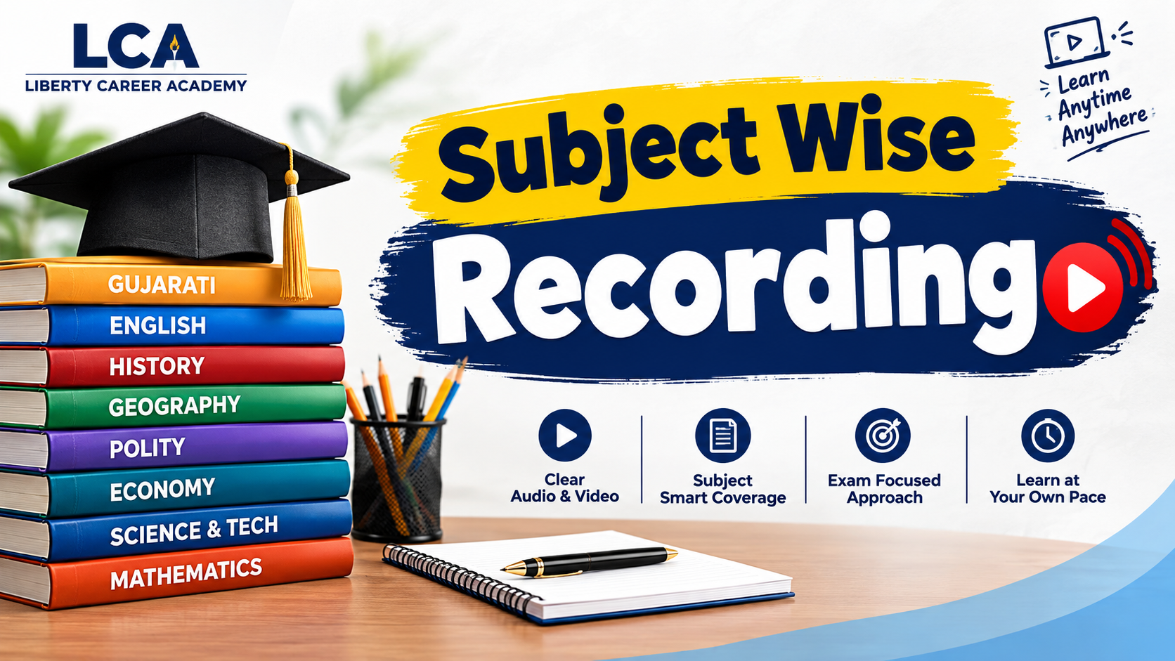 📚🎥 SUBJECT WISE RECORDING