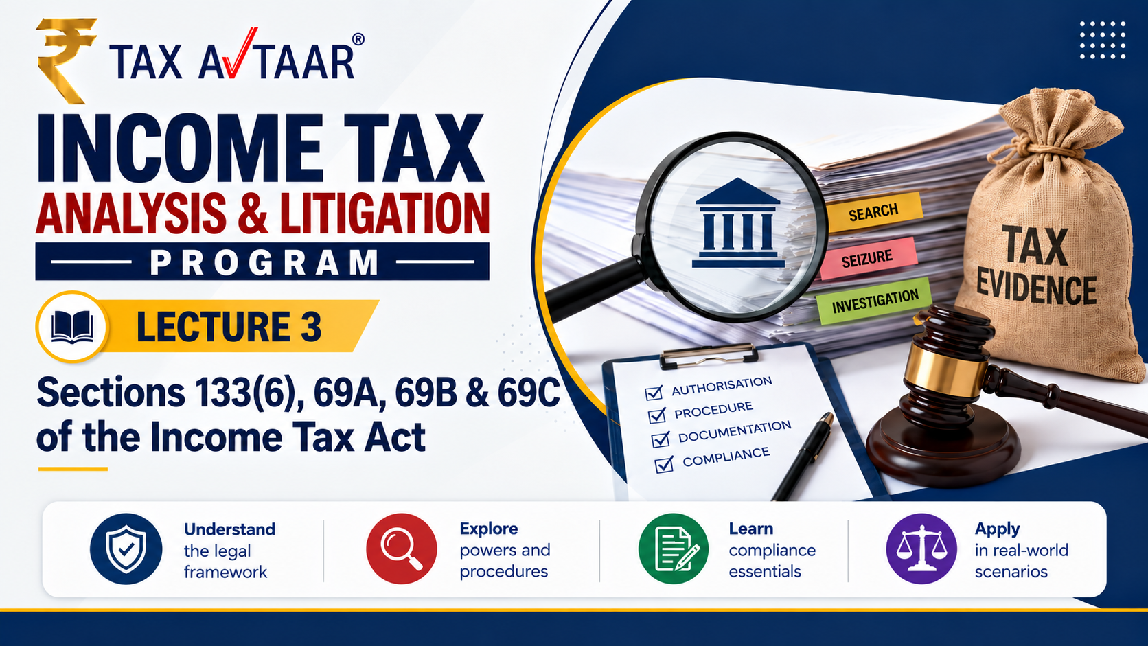 Sections 133(6), 69A, 69B & 69C of the Income Tax Act