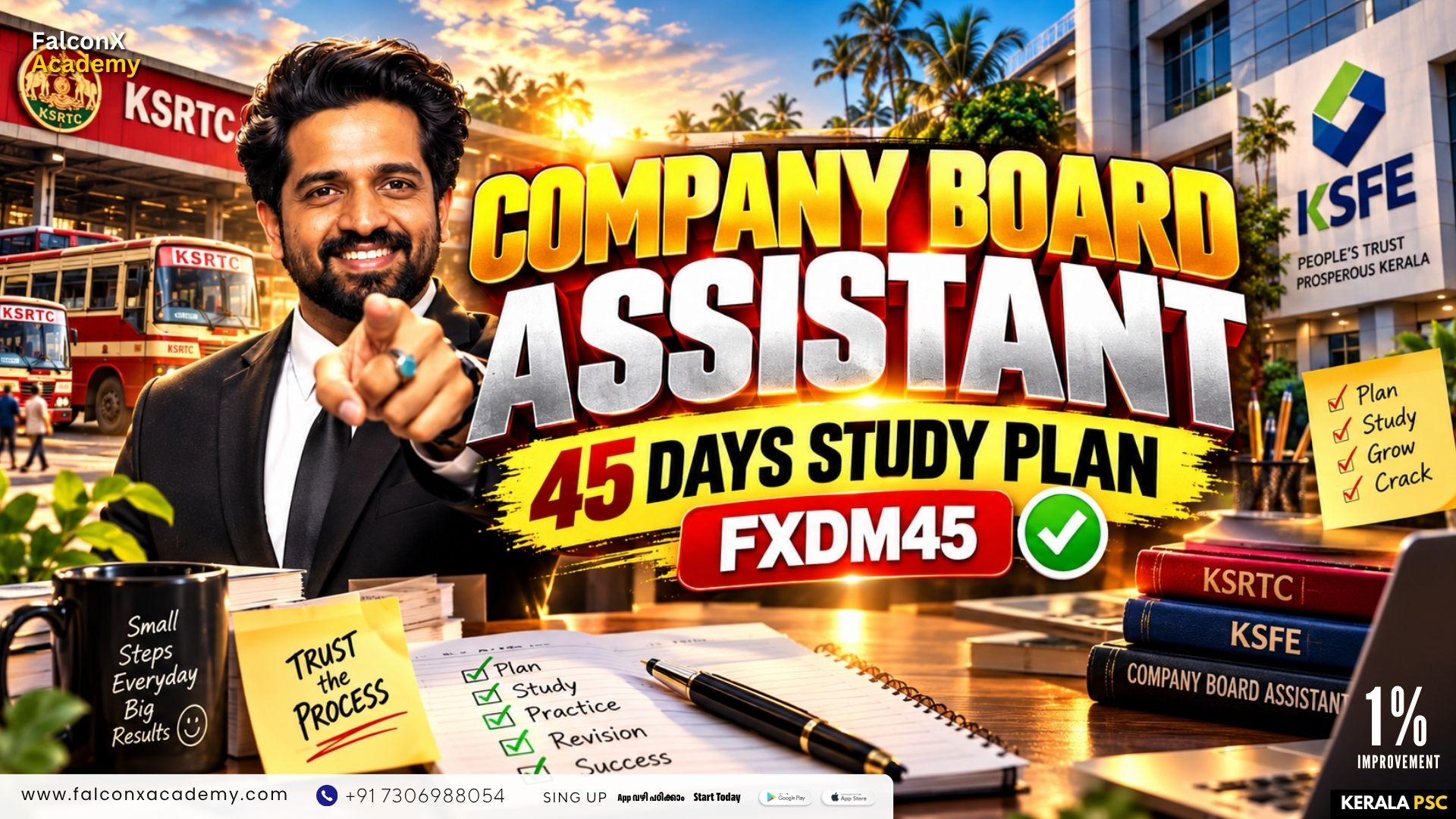 Company Board Assistant 45-Days Study Plan | FXDM