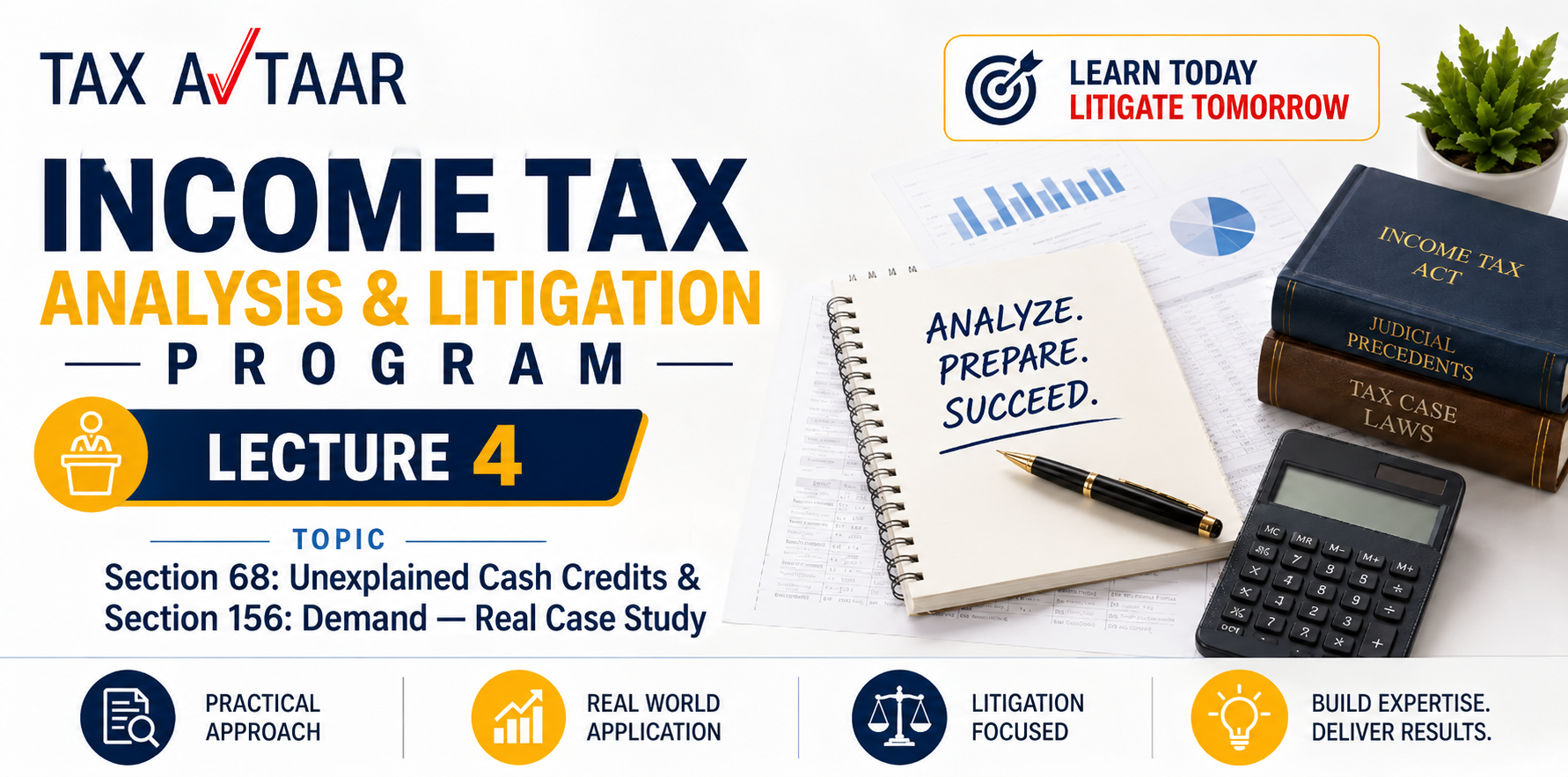 Section 68 Unexplained Cash Credits &  Section 156 Demand & Real Case Study